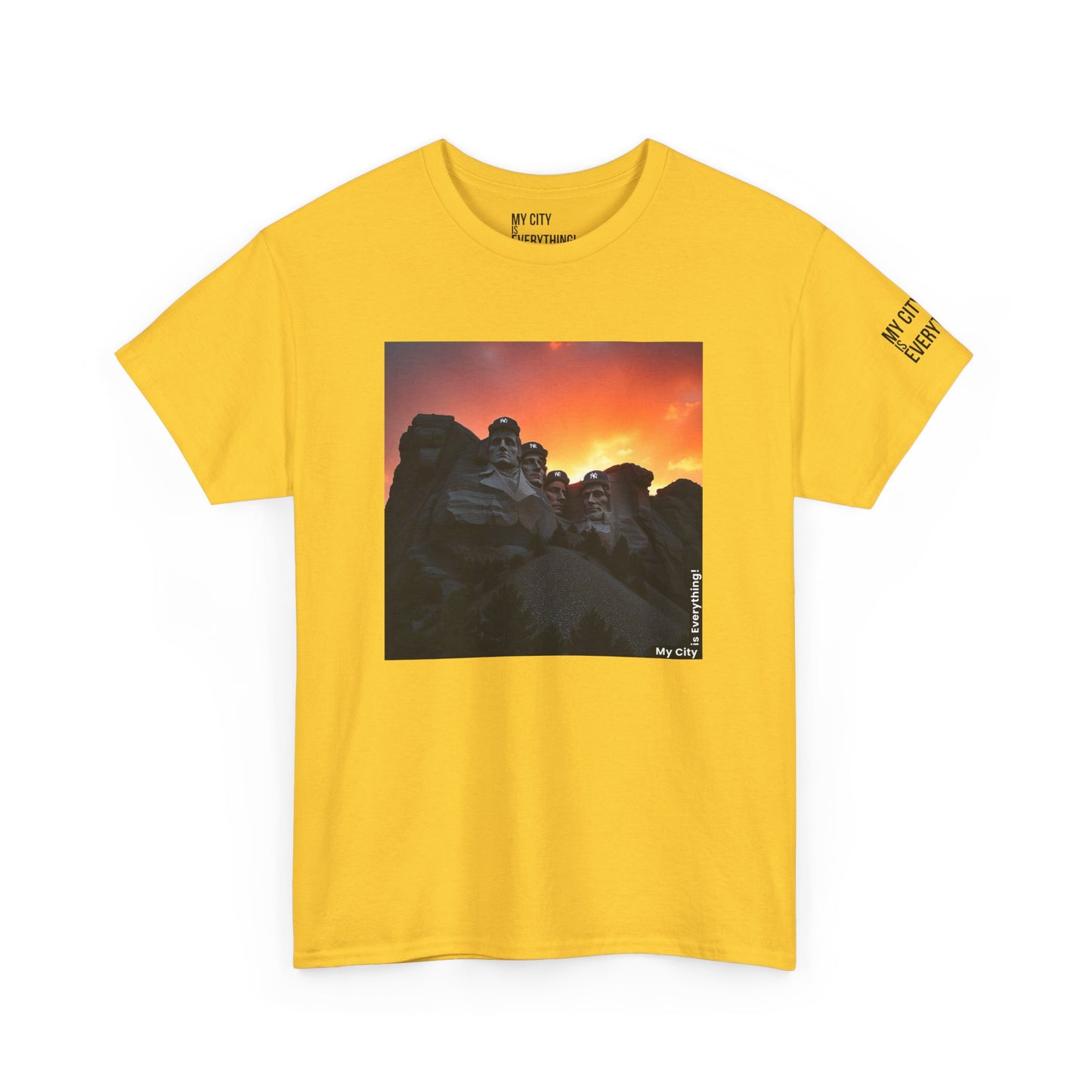 Mount Rushmore Yankees Tee | Presidential Streetwear by My City Is Everything
