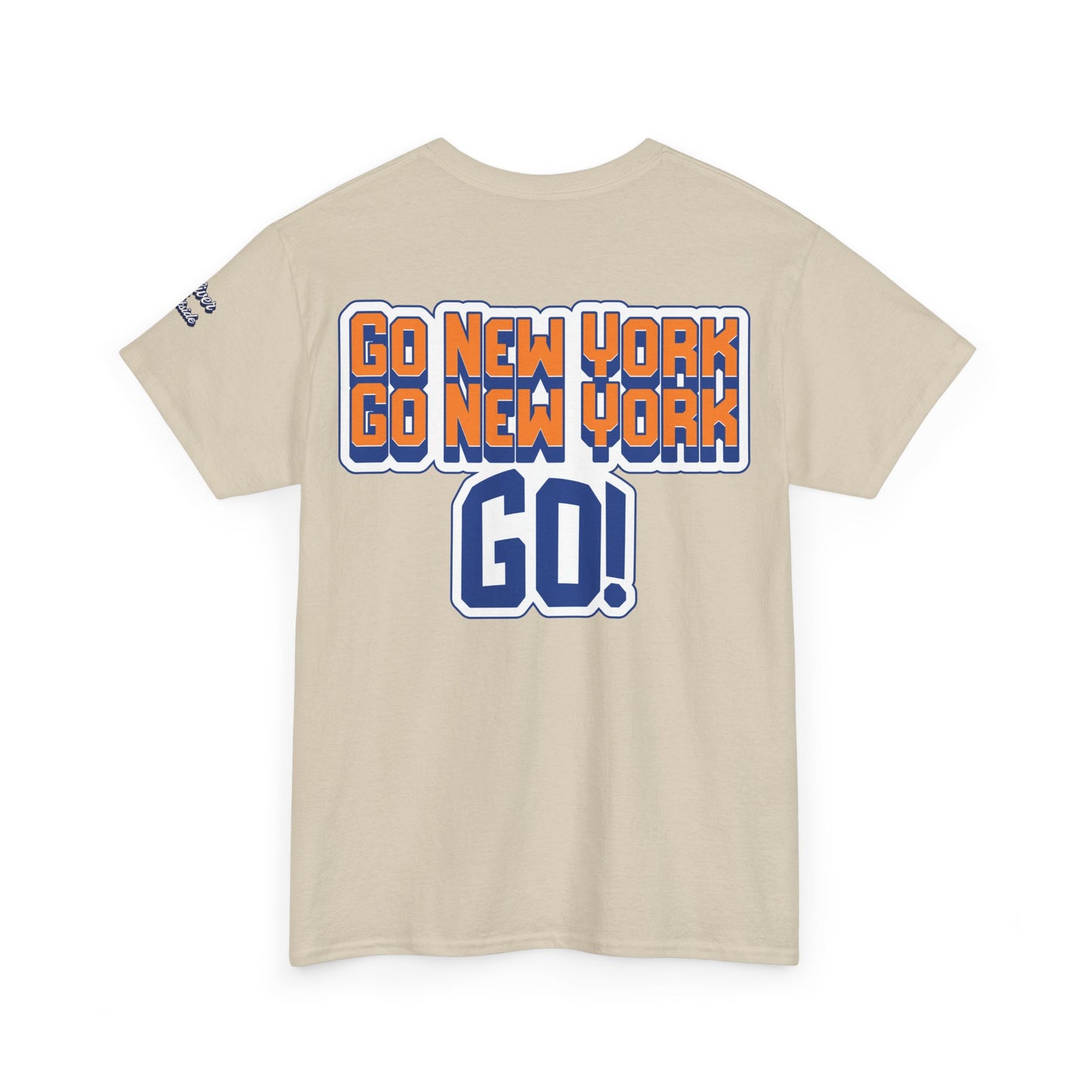 Oliver Outside Knicks Fan Tee – Courtside Energy Bear Style