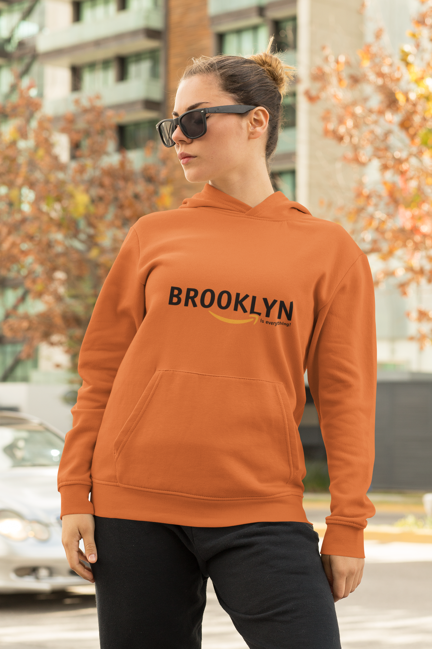 Brooklyn is Everything! Amazon Hoodie – Bold Minimalist Streetwear with Iconic Amazon Inspiration