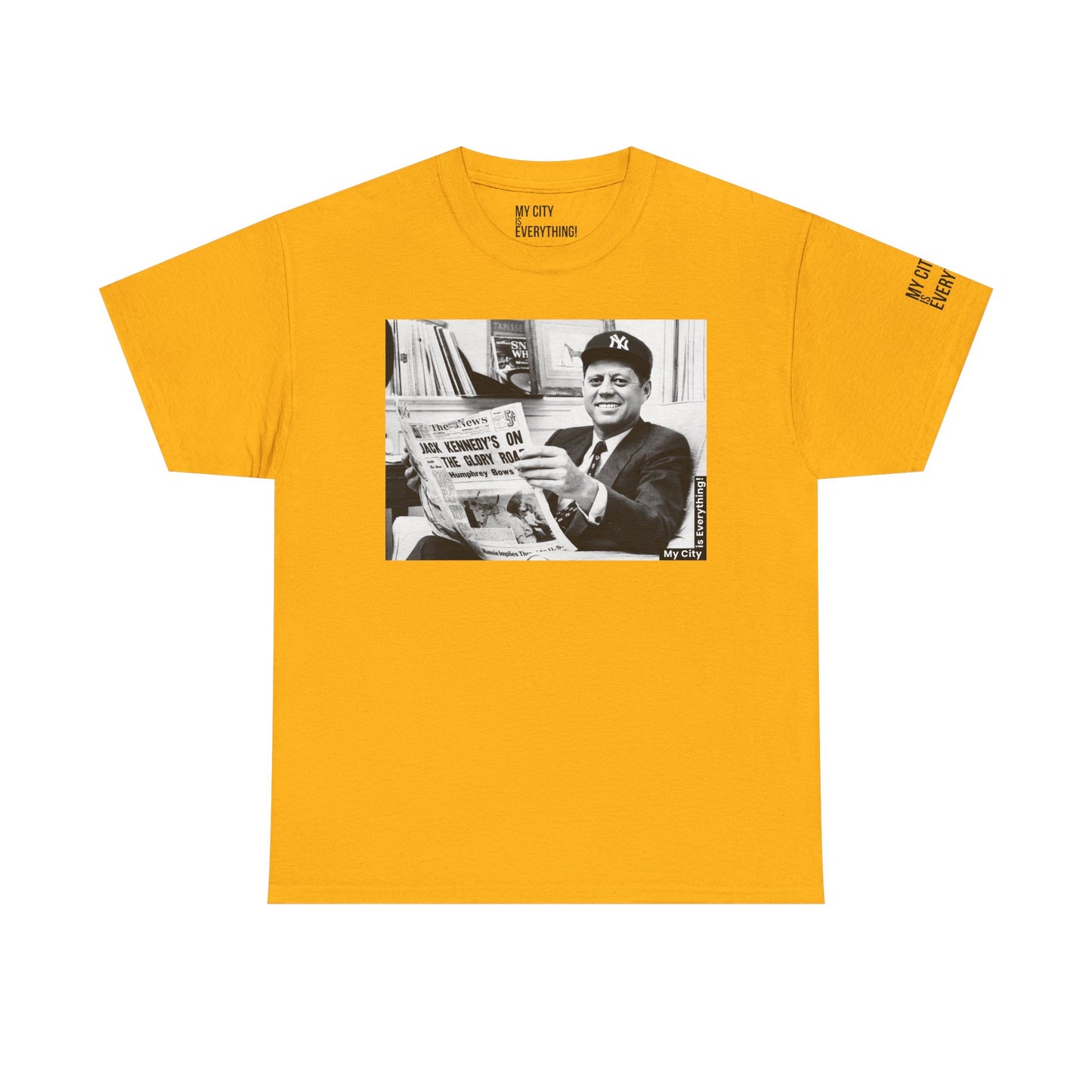 JFK x Yankees Tee – Presidential Drip Remix | My City Is Everything!