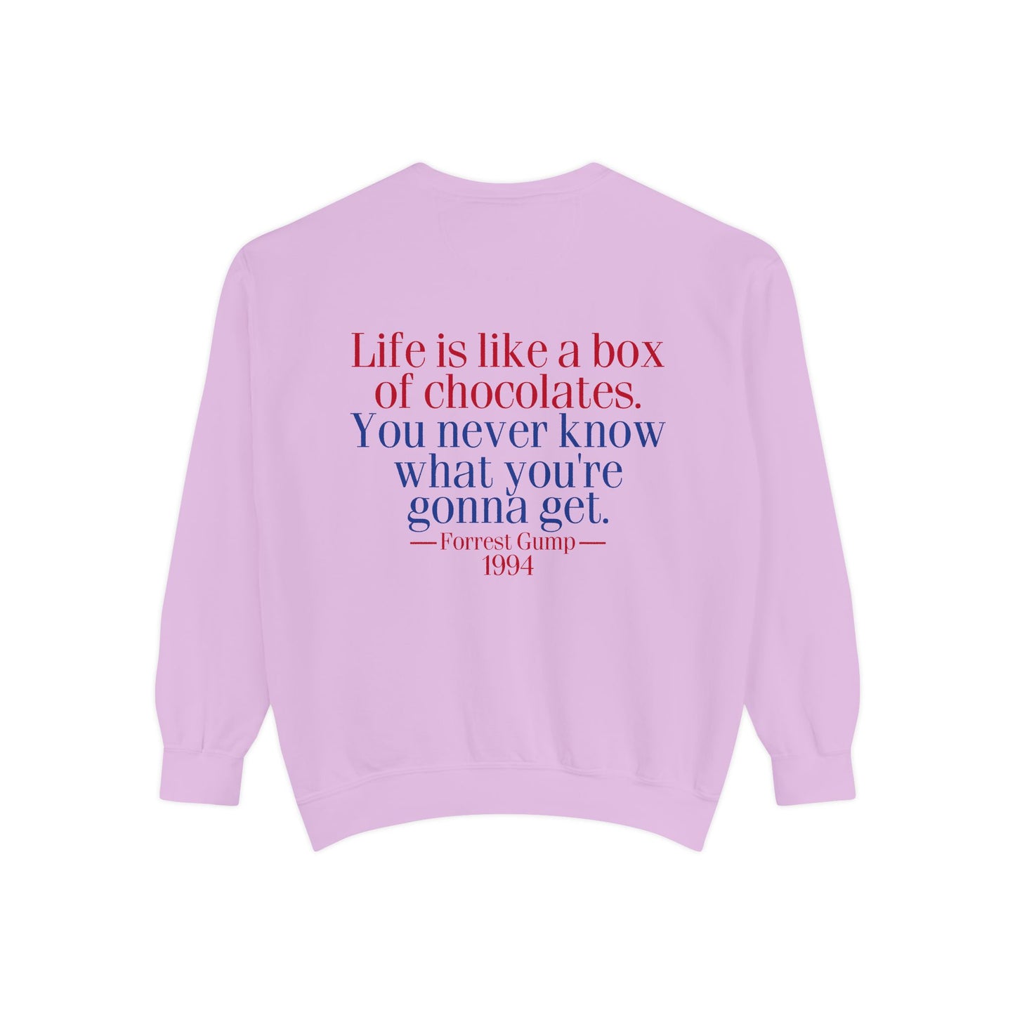 Oliver Outside Forrest Gump Parody Crewneck – Life is Bear-tiful