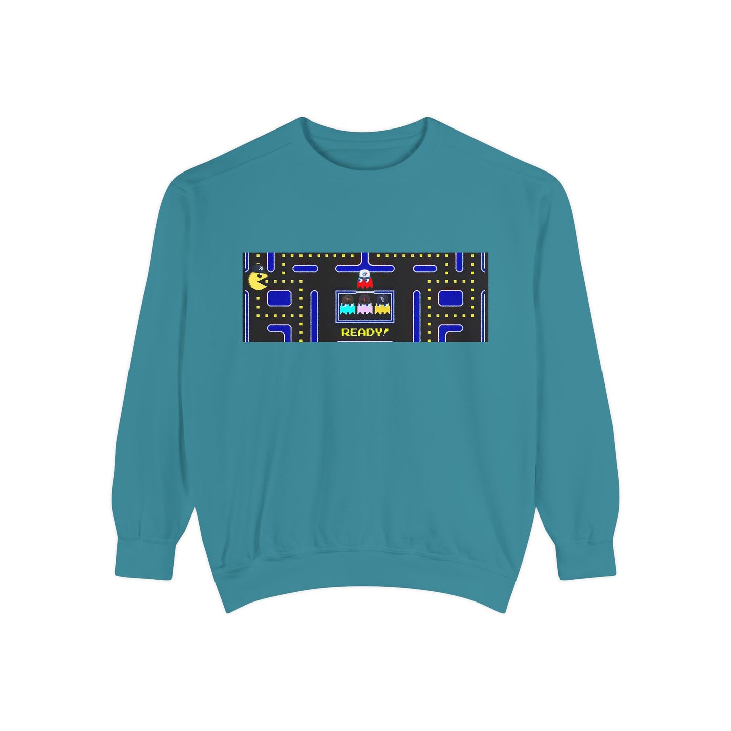 ⚾️🕹️ Retro Arcade Maze Yankee Sweatshirt – My City is Everything Crewneck