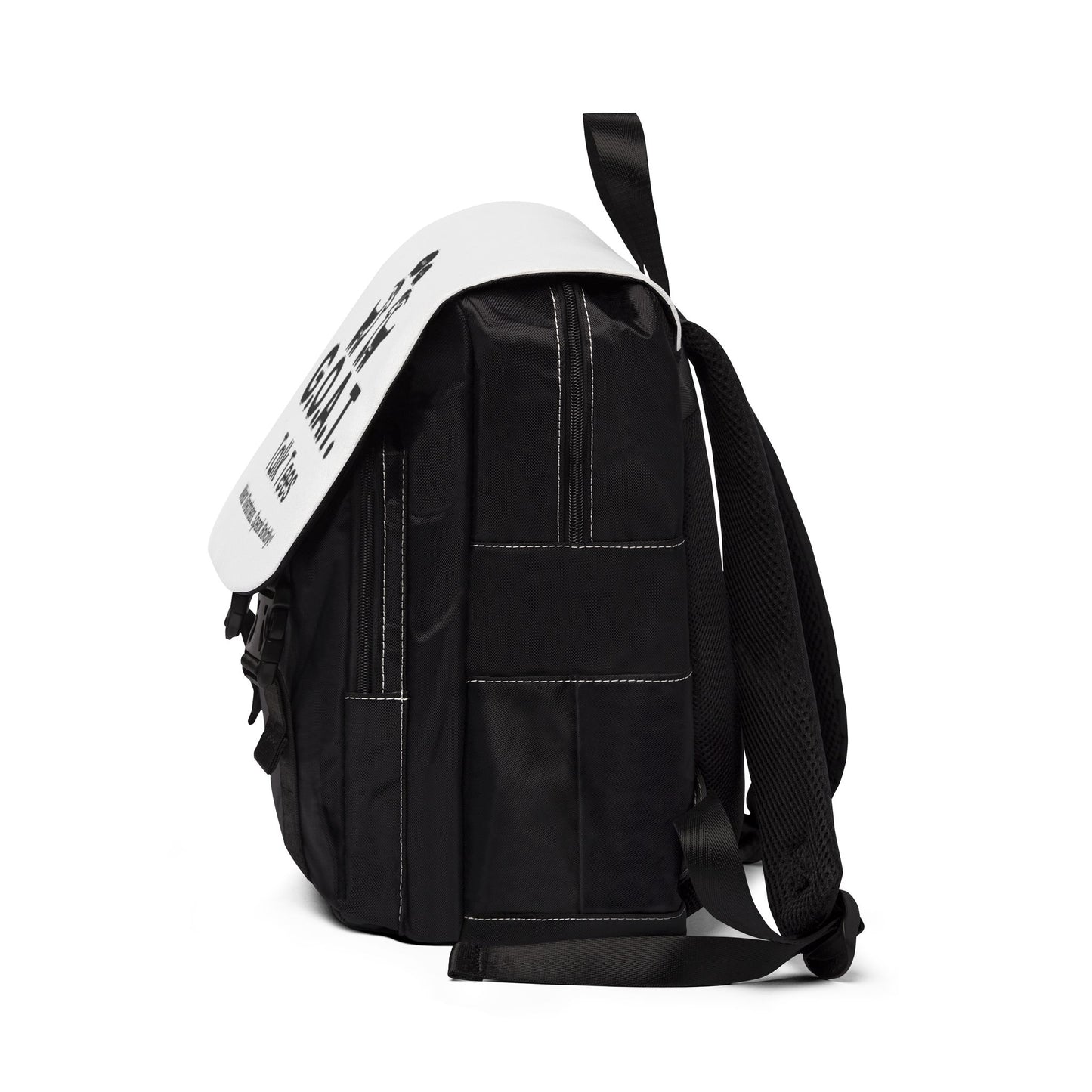 G.O.A.T. Talk Tees Debate Backpack – Bold Sports Culture Bag