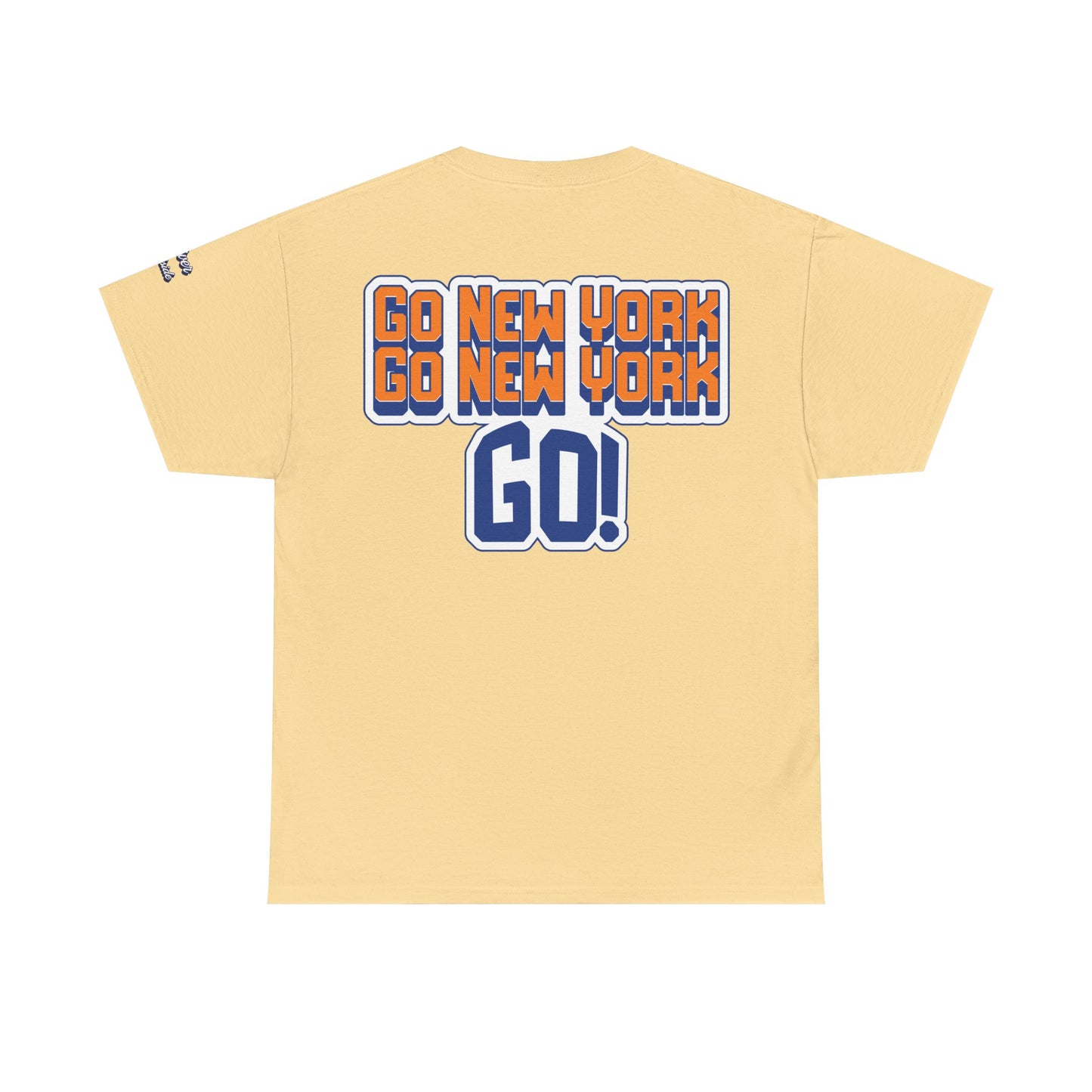 Oliver Outside Knicks Fan Tee – Courtside Energy Bear Style