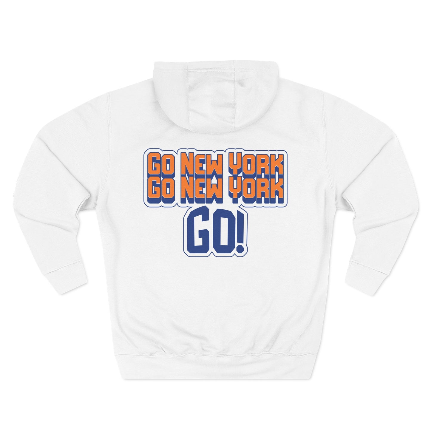 Oliver Outside Knicks Fan Hoodie – Courtside Energy Bear Style
