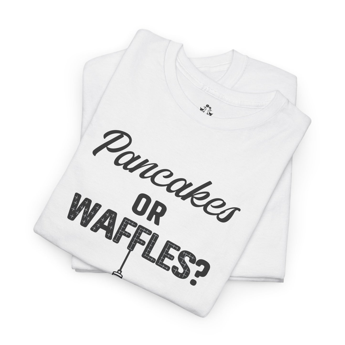 🥞/🧇Pancakes vs. Waffles Tee – Breakfast Debate Shirt