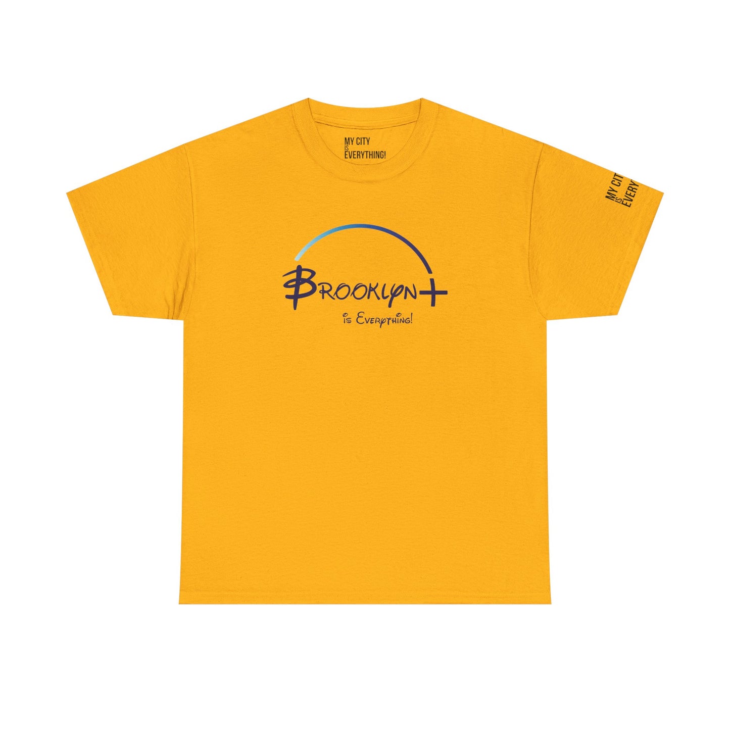 Brooklyn+ Is Everything! Tee – Bold Arch Graphic Shirt | My City Is Everything