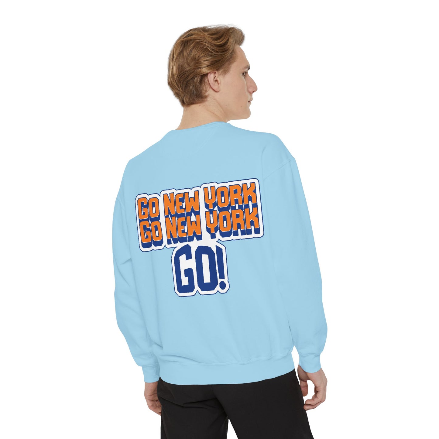 Oliver Outside Knicks Fan Crewneck – NYC Spirit in Every Stitch