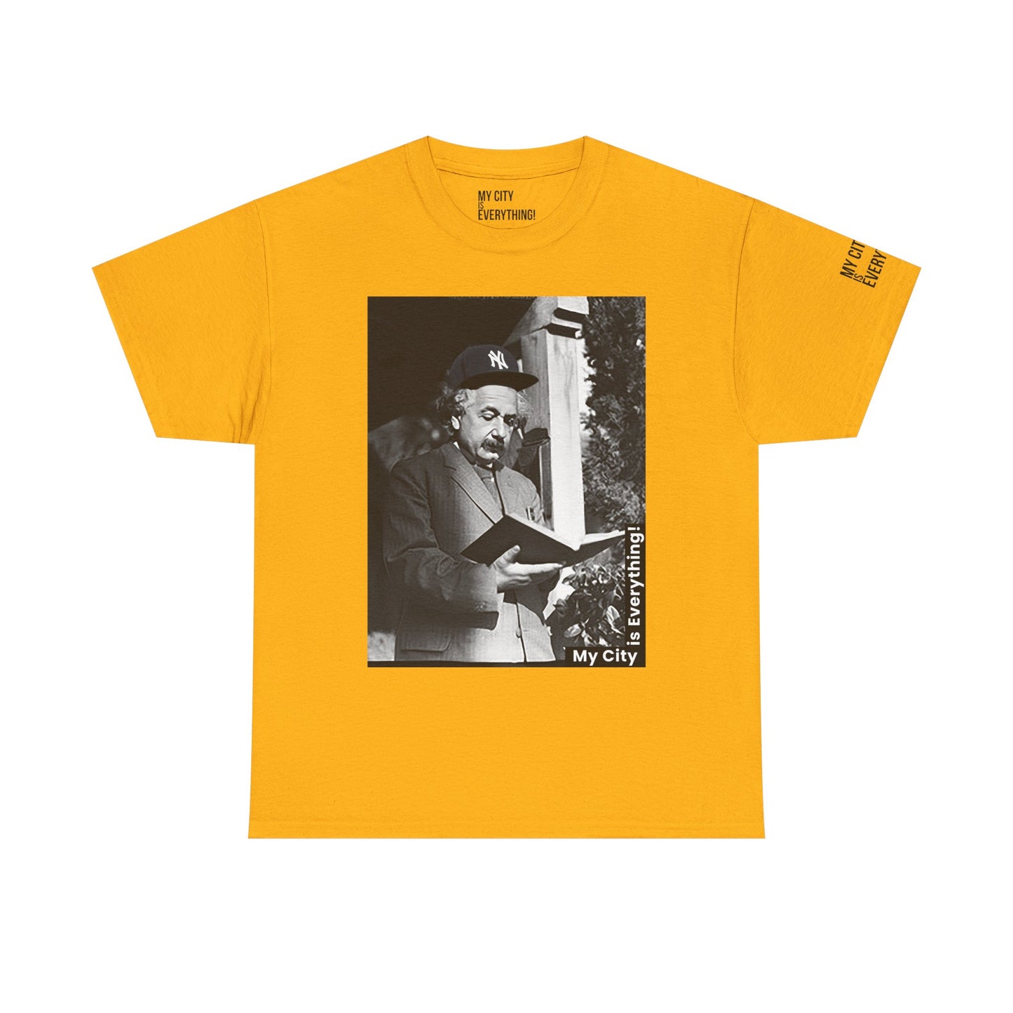 Einstein x Yankees Tee – Street Genius Edition | My City Is Everything!