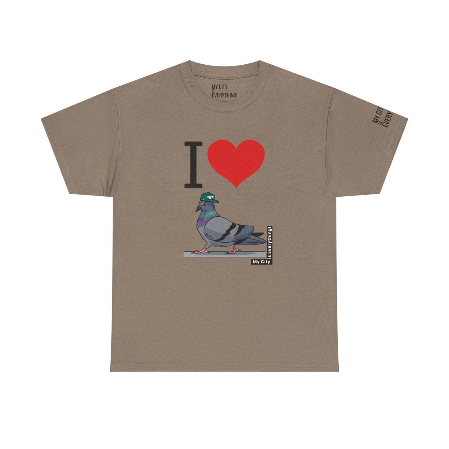 I ❤️ My City Pigeon Tee – Jets Street Bird Remix | My City Is Everything!