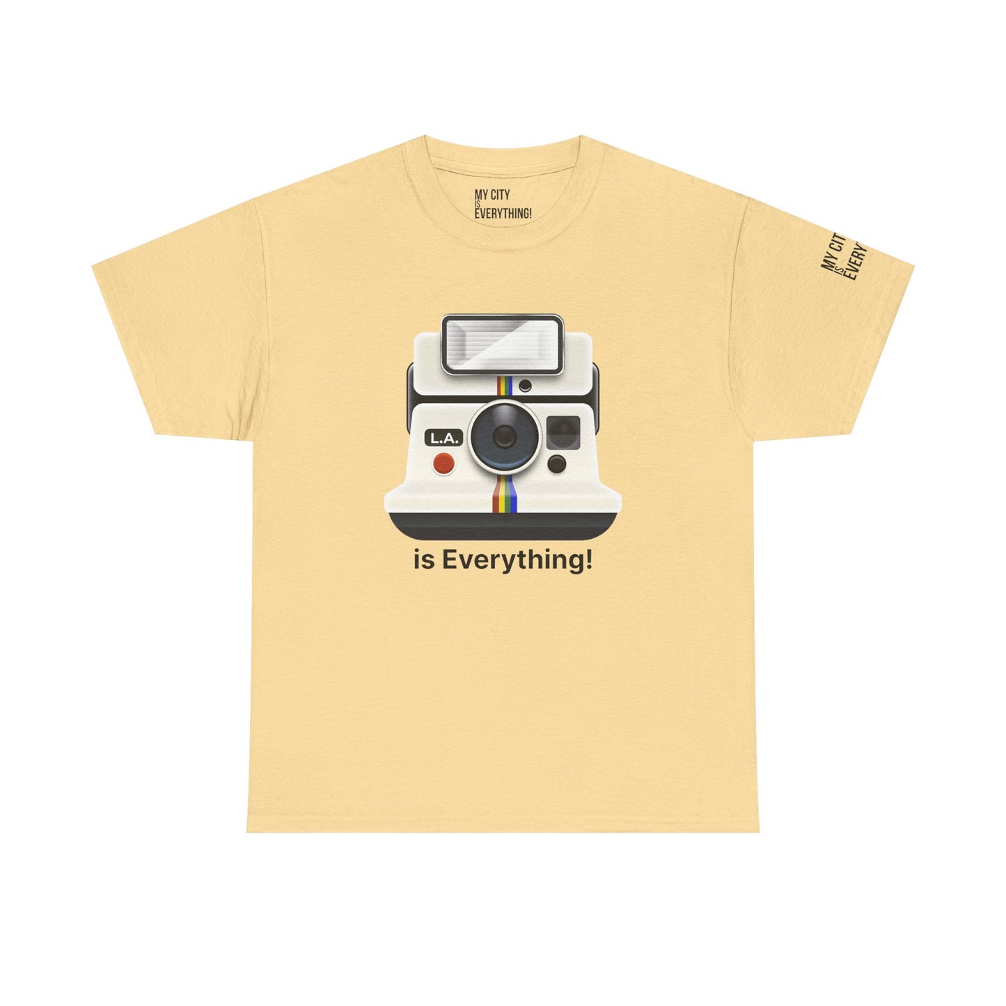 L.A. Retro Camera Tee – “is Everything!” Collection