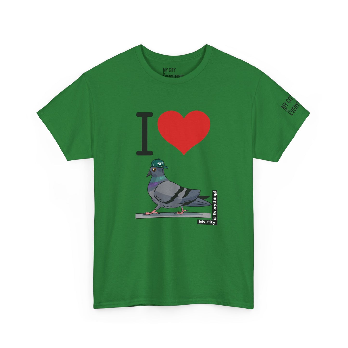 I ❤️ My City Pigeon Tee – Jets Street Bird Remix | My City Is Everything!