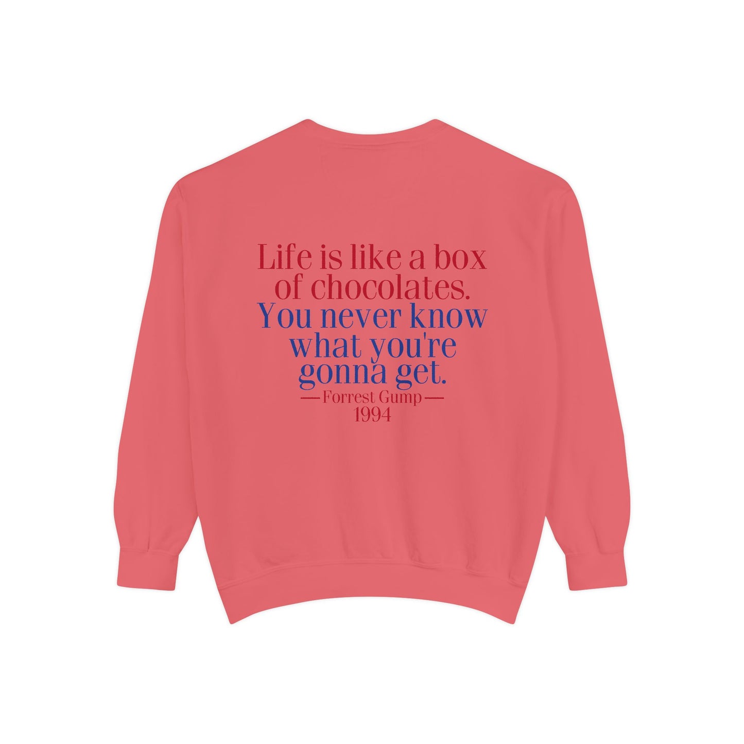 Oliver Outside Forrest Gump Parody Crewneck – Life is Bear-tiful