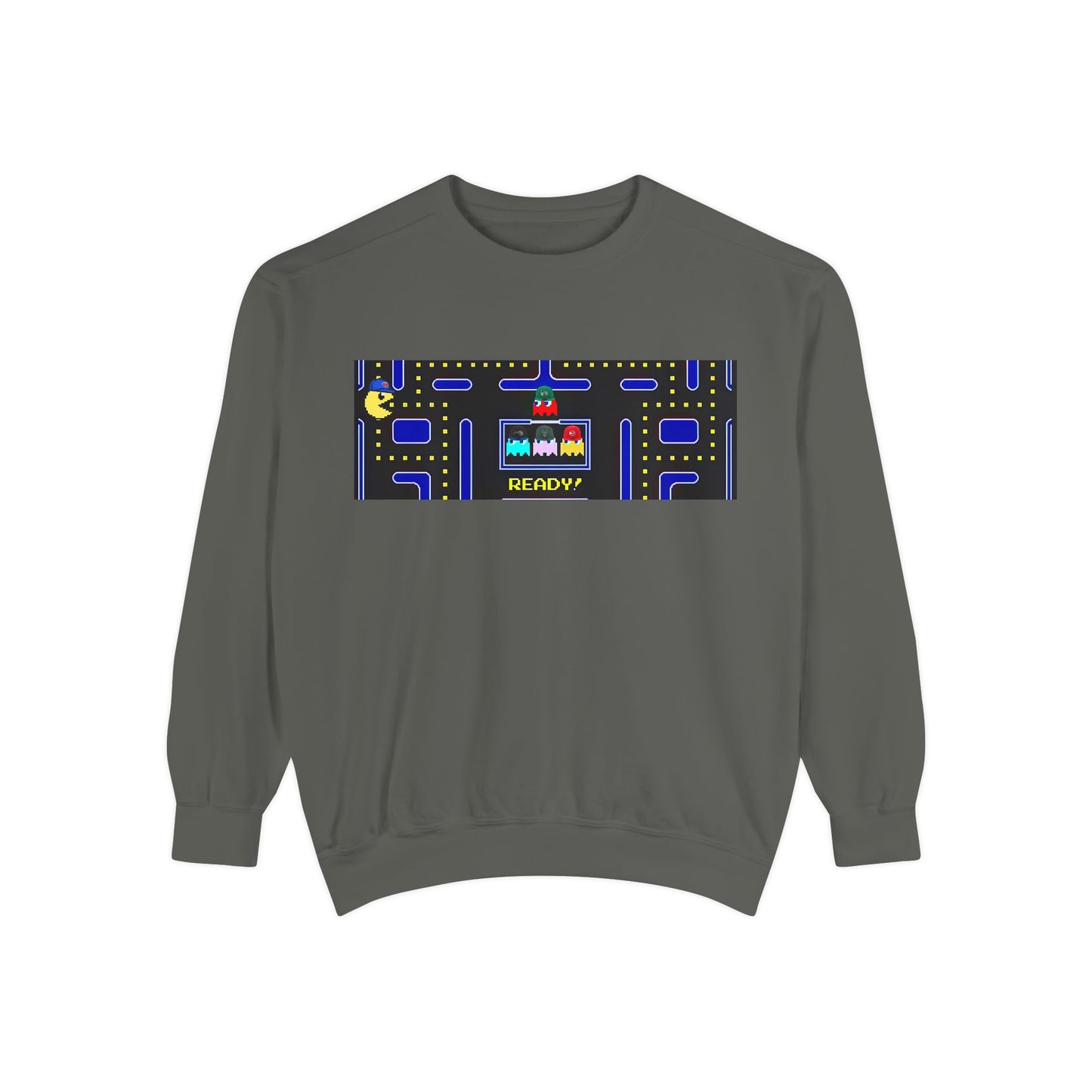 🏀🕹️ Retro Arcade Maze Knicks Sweatshirt – My City is Everything Crewneck