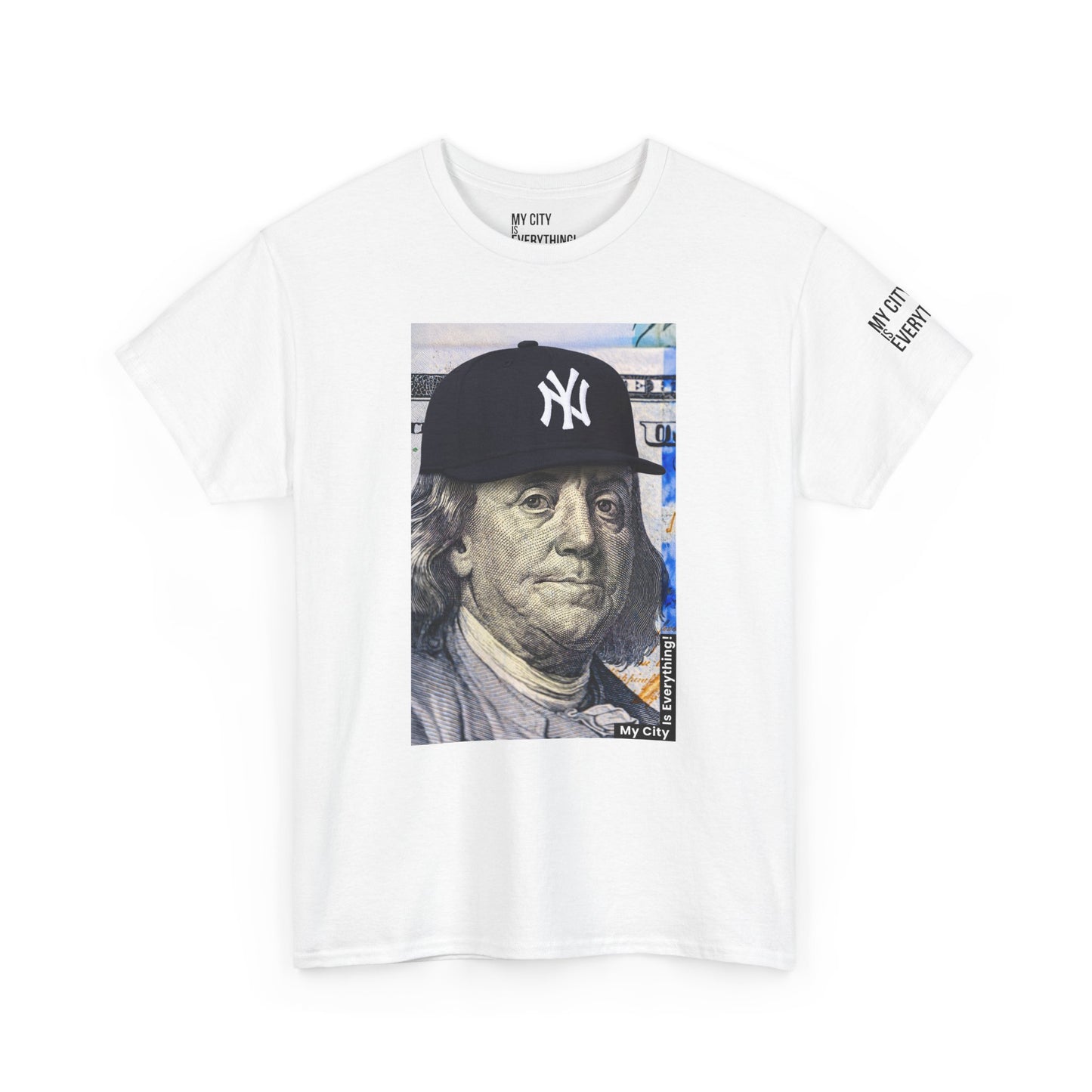 Ben Franklin Yankee Hat Tee – All About the Hundreds