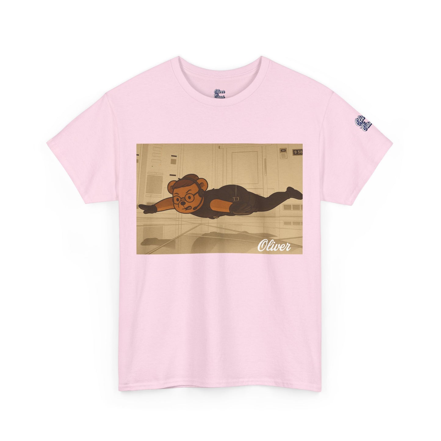 Oliver Outside Mission Impossible Parody Tee – Stealth Mode Bear