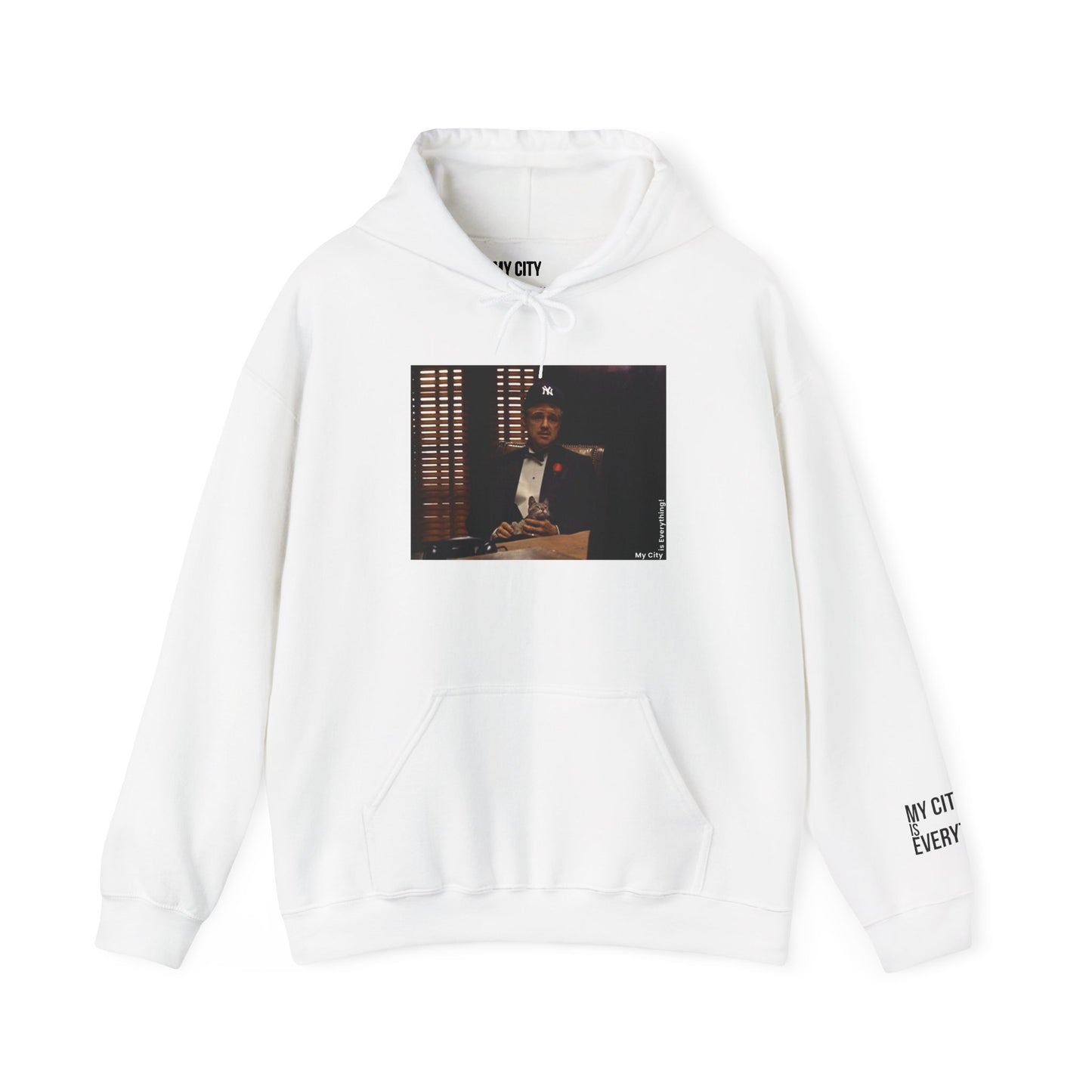 The Don Hoodie – Iconic Boss in Yankees Hat | My City is Everything!