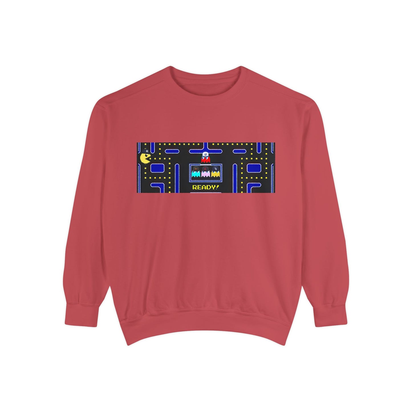 ⚾️🕹️ Retro Arcade Maze Yankee Sweatshirt – My City is Everything Crewneck