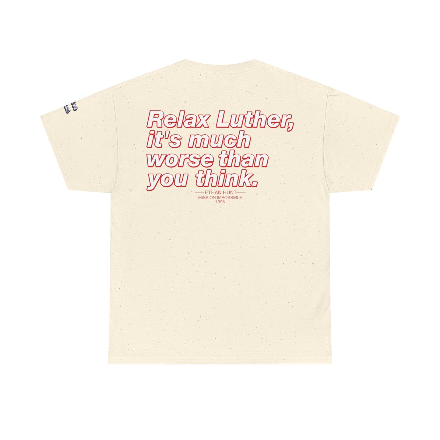 Oliver Outside Mission Impossible Parody Tee – Stealth Mode Bear