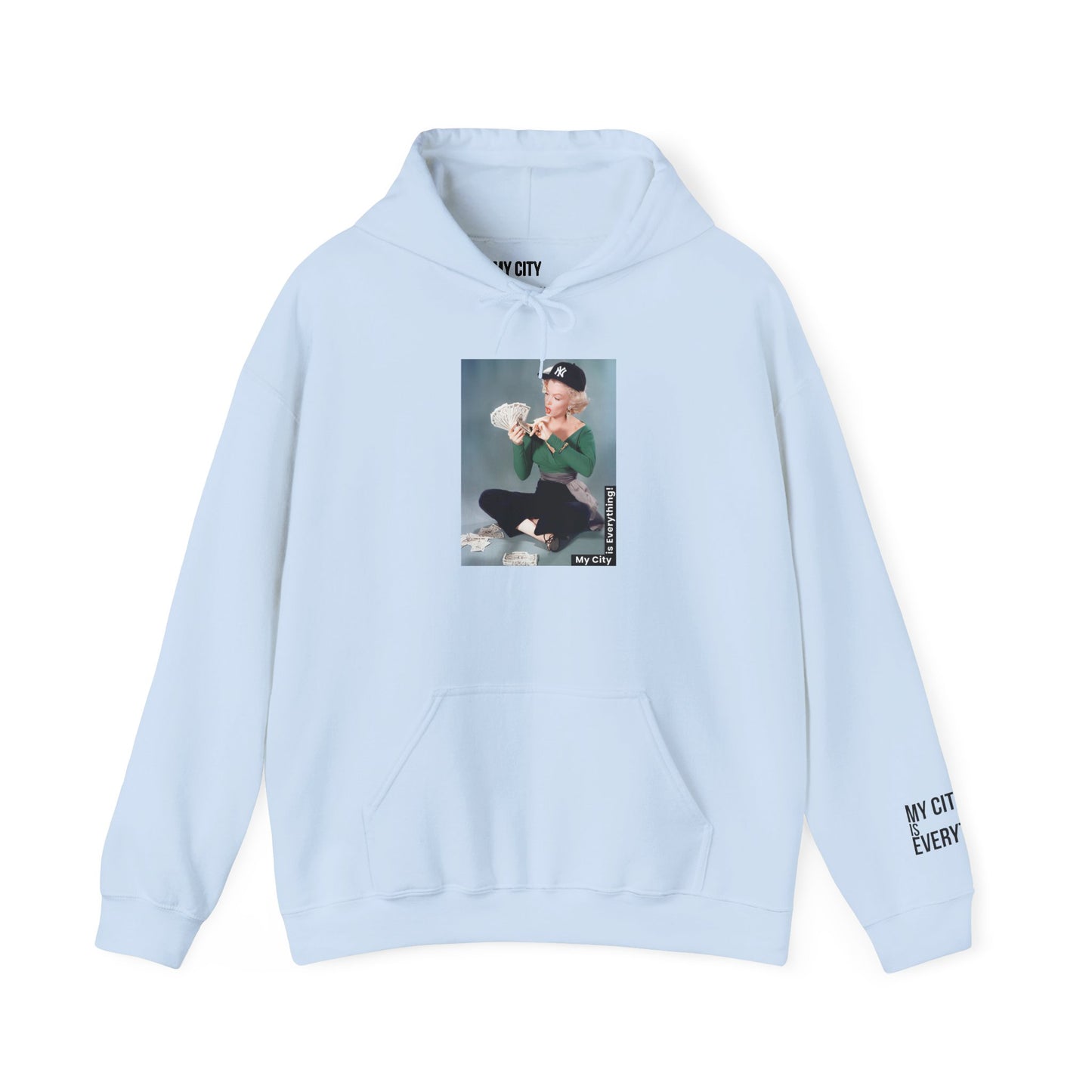 Marilyn Yankees Hoodie β Money Moves Streetwear by My City Is Everything