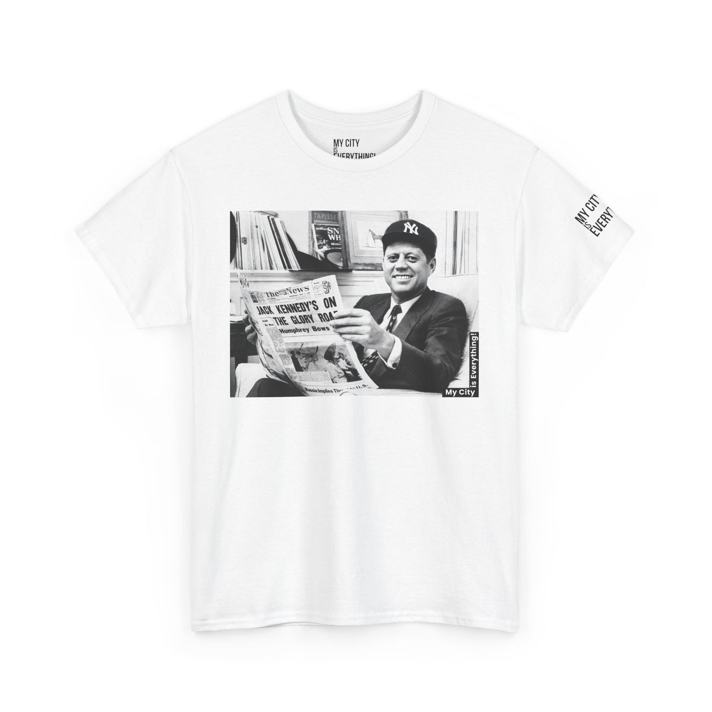 JFK x Yankees Tee – Presidential Drip Remix | My City Is Everything!