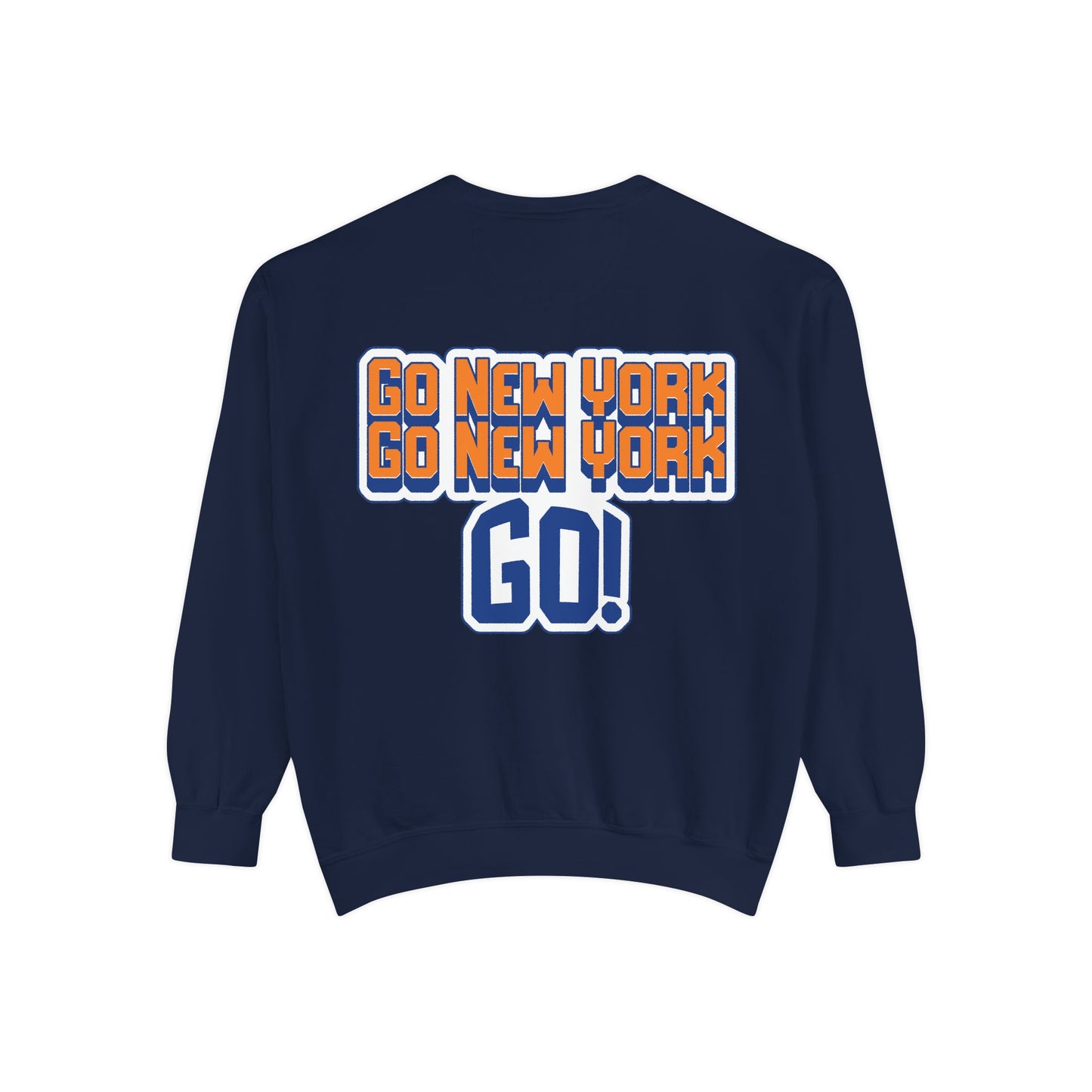 Oliver Outside Knicks Fan Crewneck – NYC Spirit in Every Stitch
