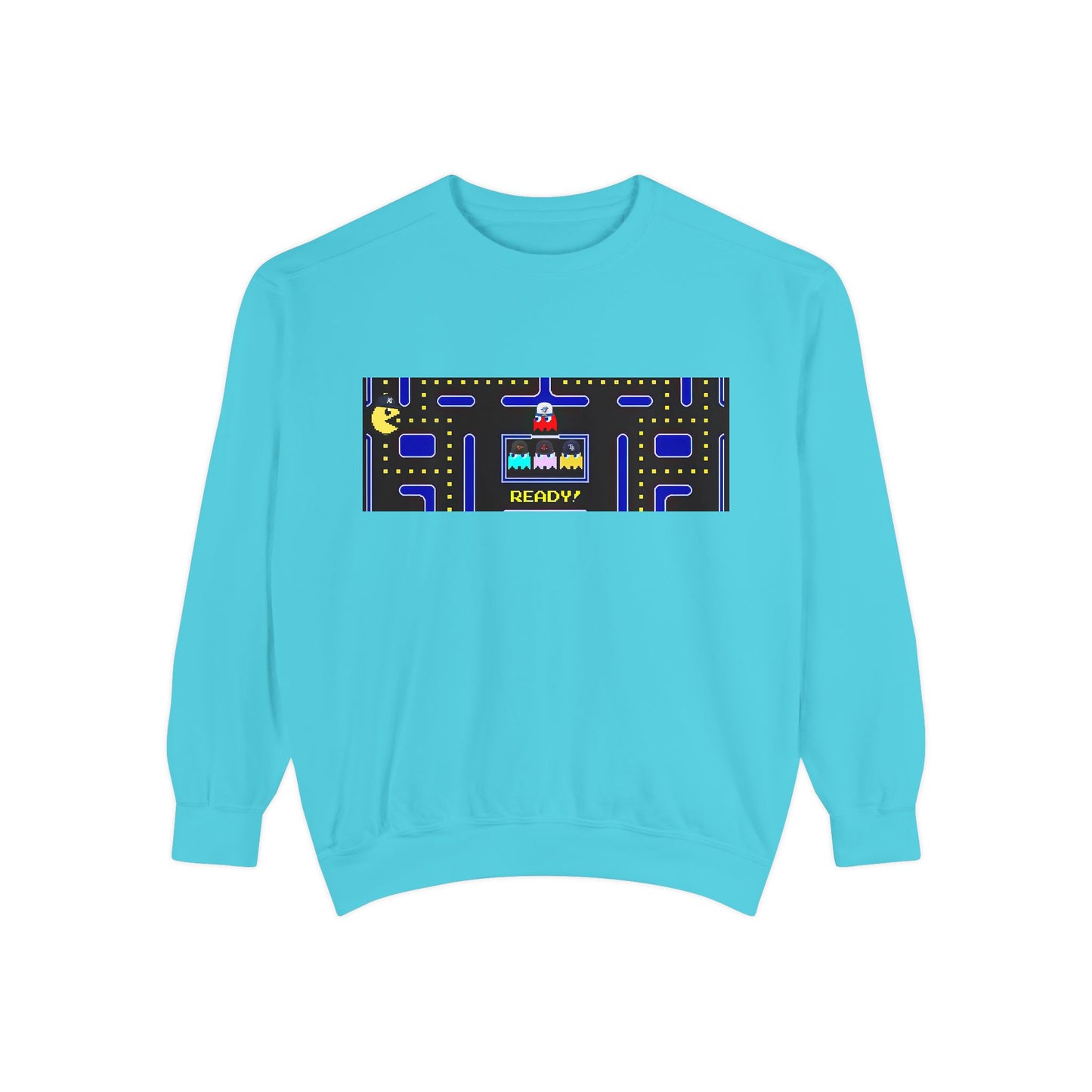 ⚾️🕹️ Retro Arcade Maze Yankee Sweatshirt – My City is Everything Crewneck