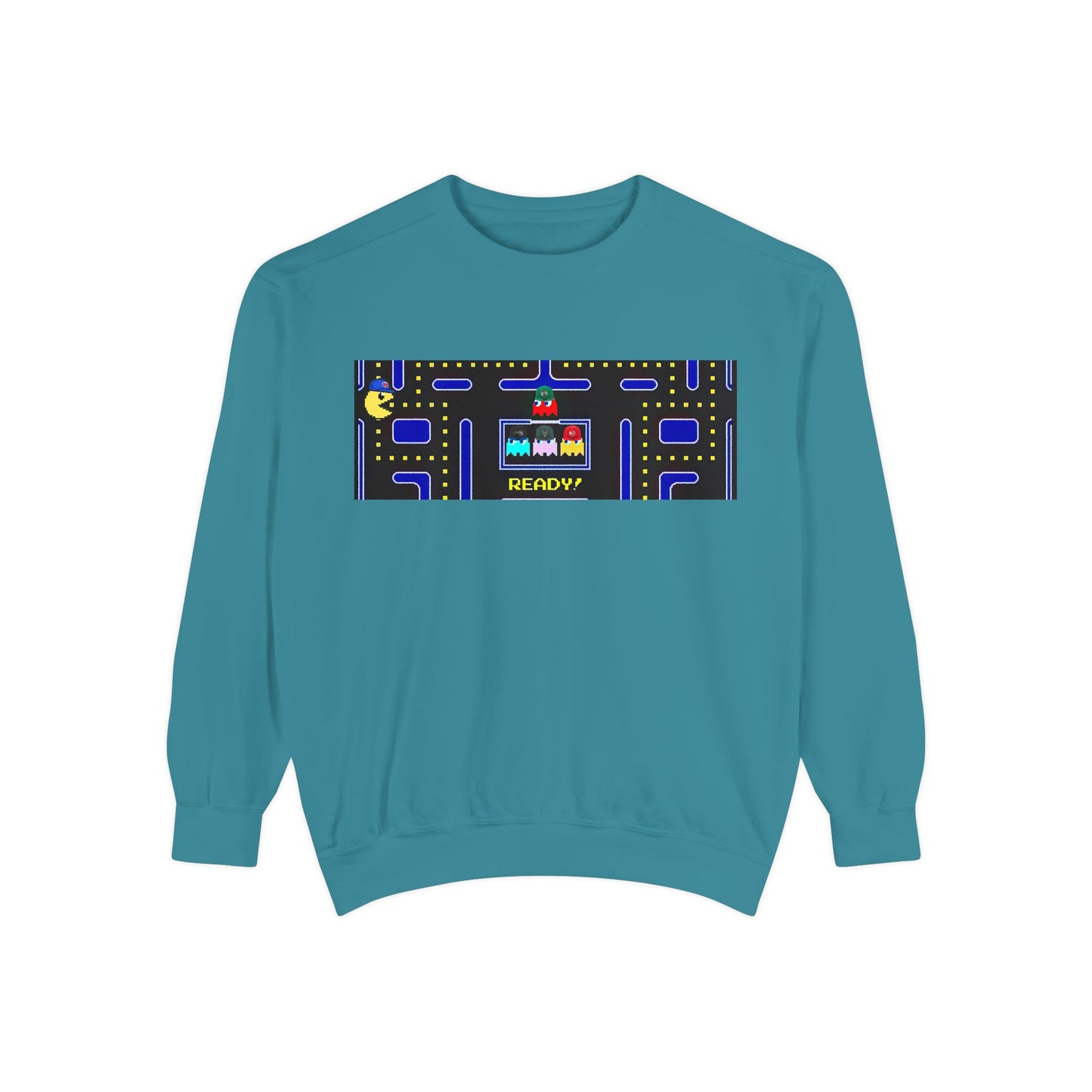 🏀🕹️ Retro Arcade Maze Knicks Sweatshirt – My City is Everything Crewneck