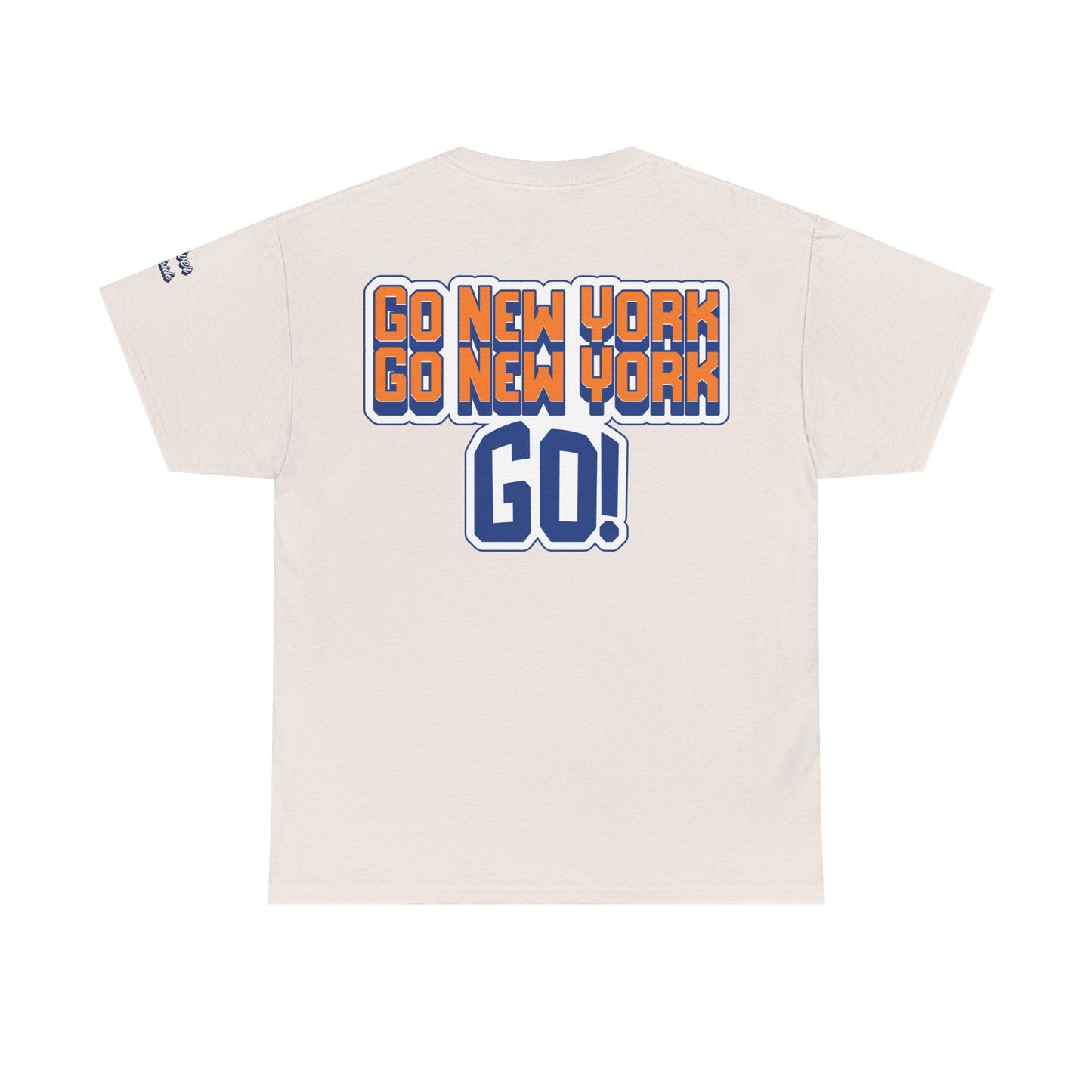 Oliver Outside Knicks Fan Tee – Courtside Energy Bear Style