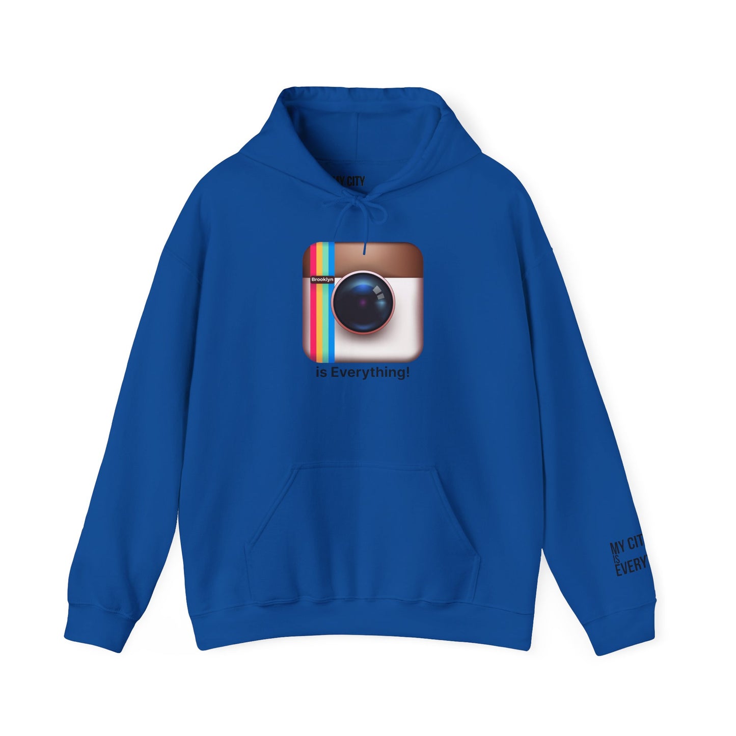 Brooklyn Is Everything! Hoodie – Vintage IG Logo Remix | My City Is Everything!