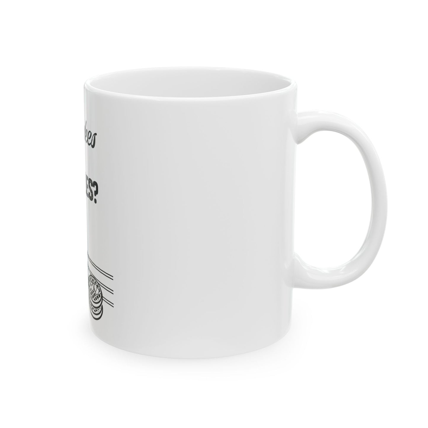 Pancakes or Waffles? Funny Debate Coffee Mug – G.O.A.T. Talk Tees Breakfast Series