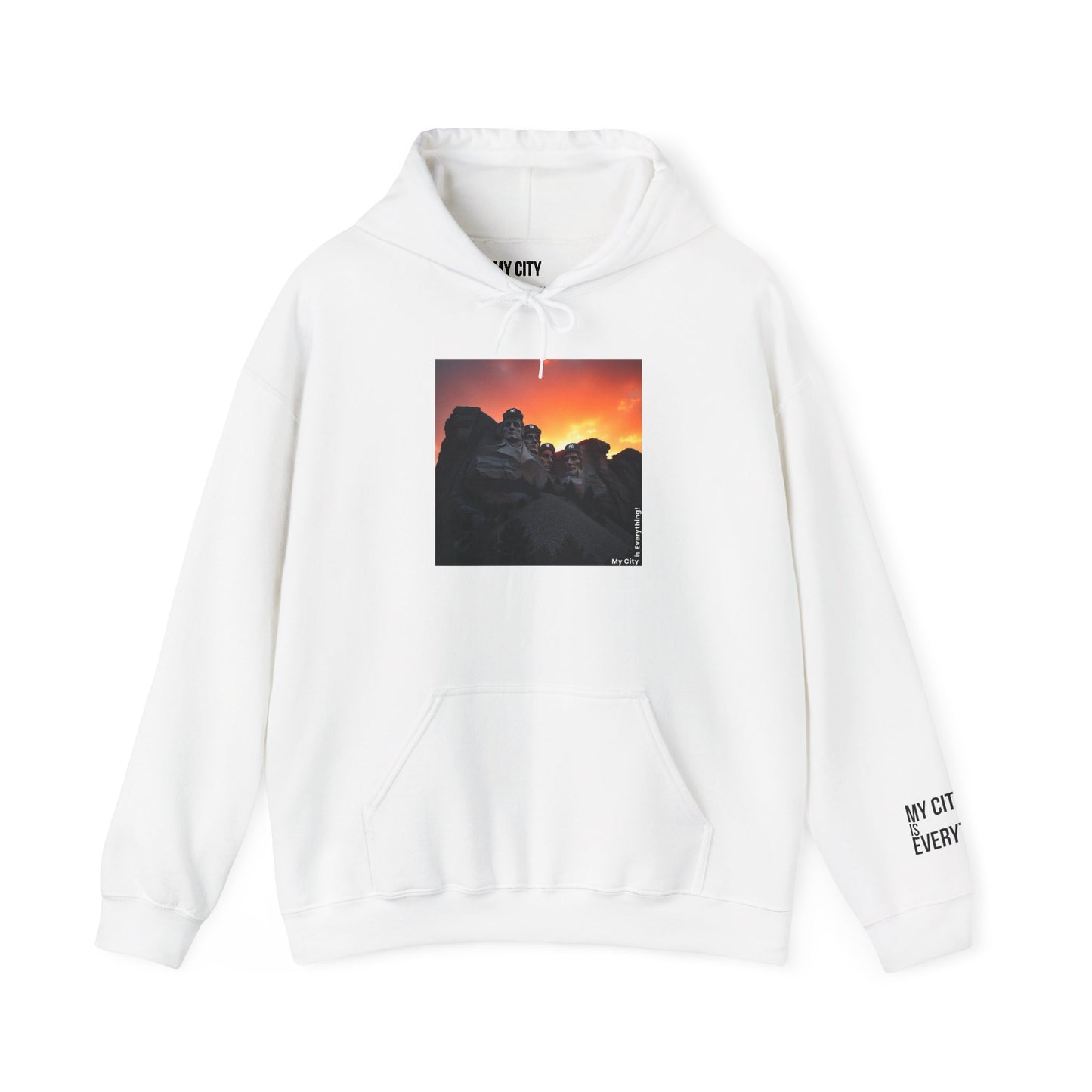 Mt. Rushmore Yankees Cap Hoodie – My City Is Everything | Founding Icons Streetwear
