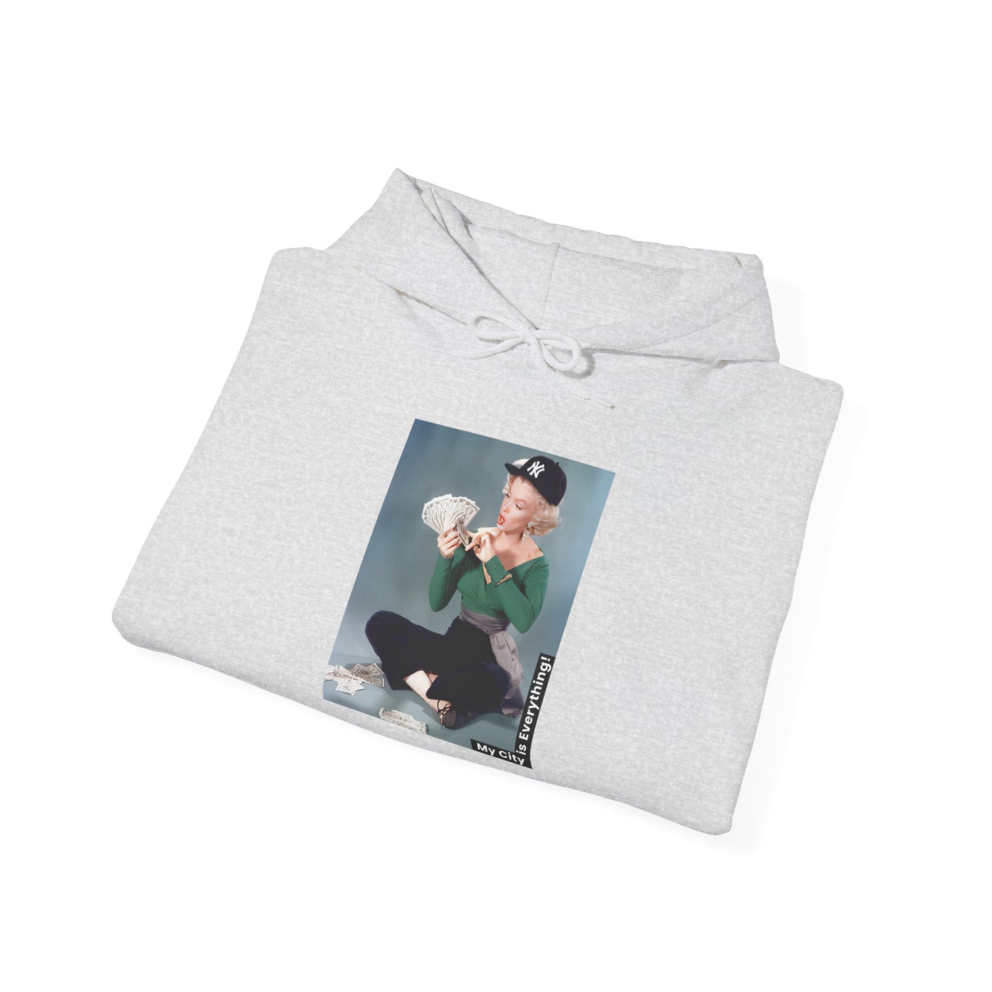 Marilyn Yankees Hoodie β Money Moves Streetwear by My City Is Everything
