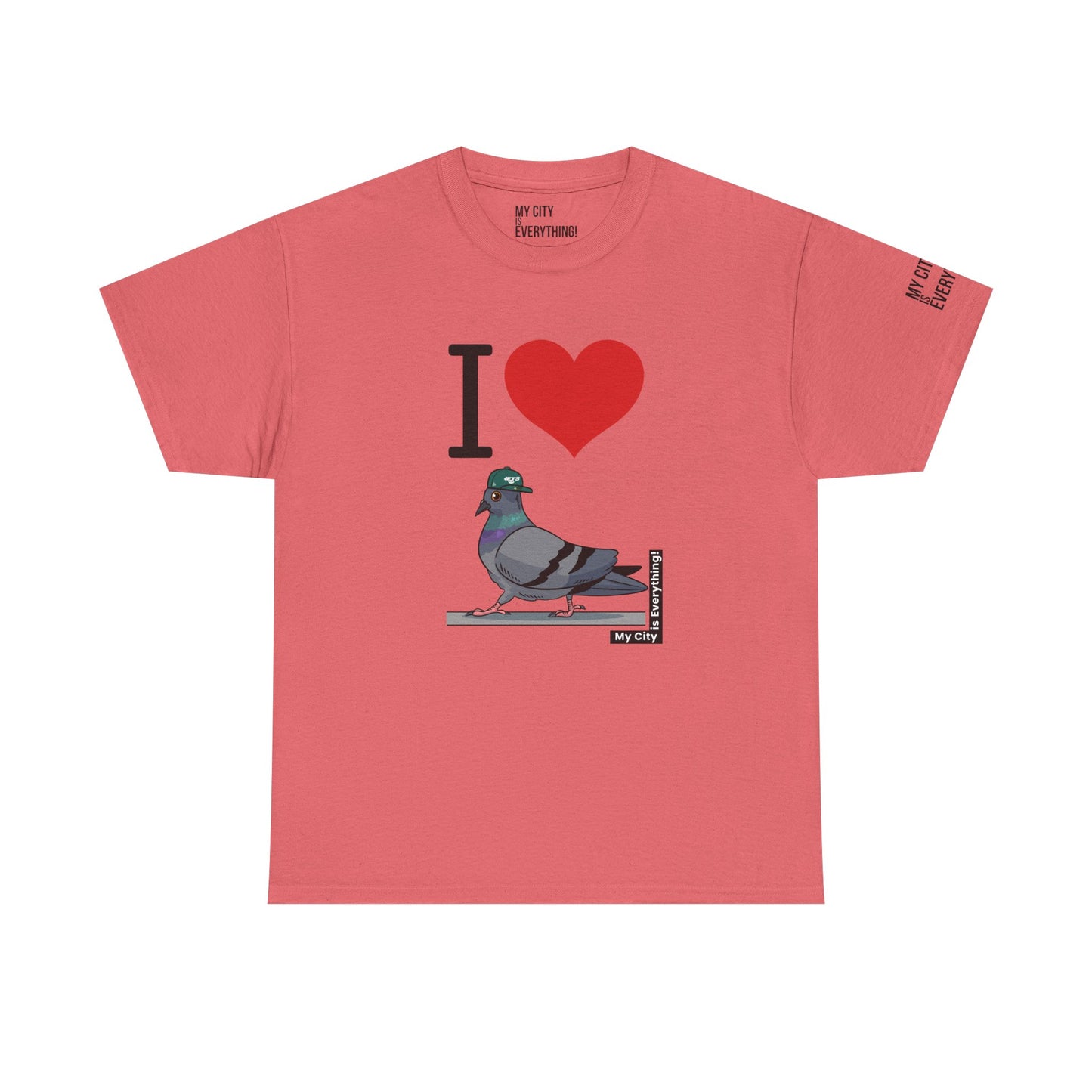 I ❤️ My City Pigeon Tee – Jets Street Bird Remix | My City Is Everything!