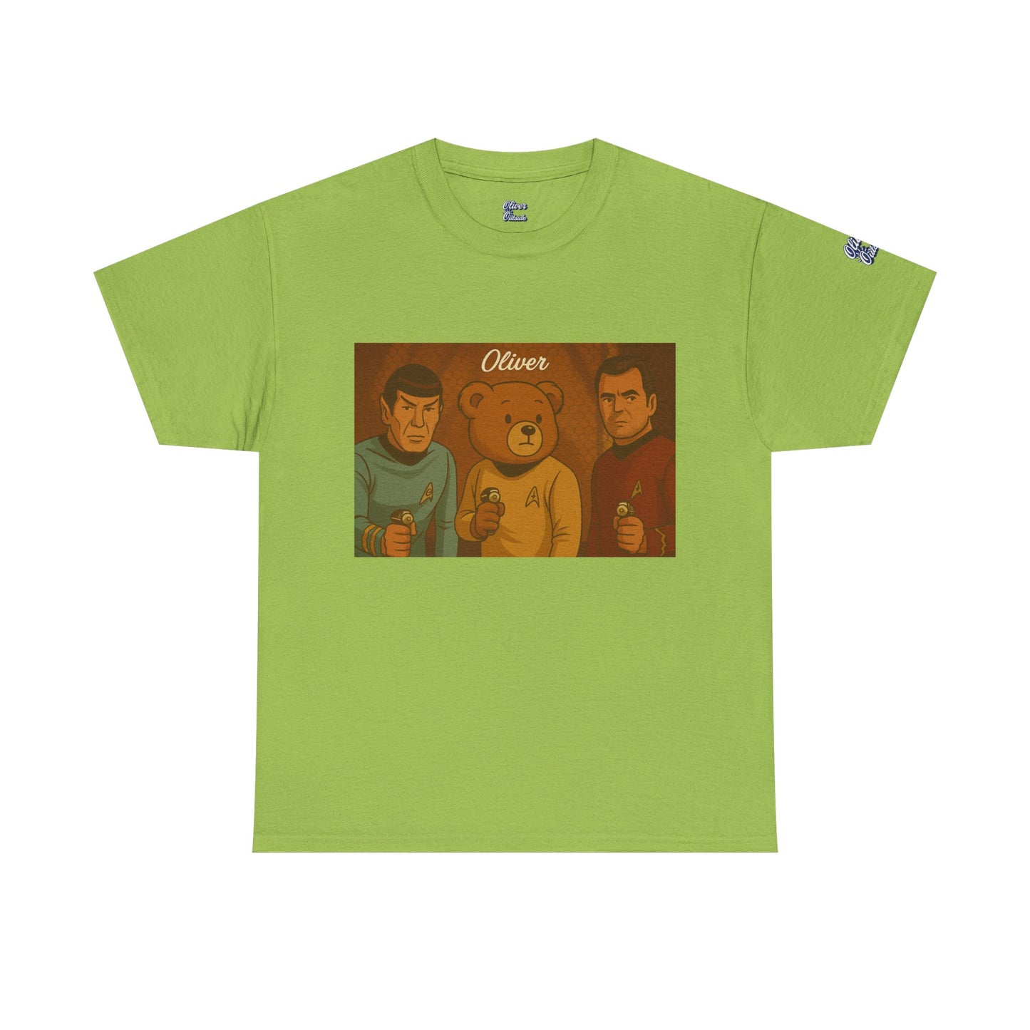 Oliver Outside Star Trek Parody Tee – Boldly Bear Where No One Has
