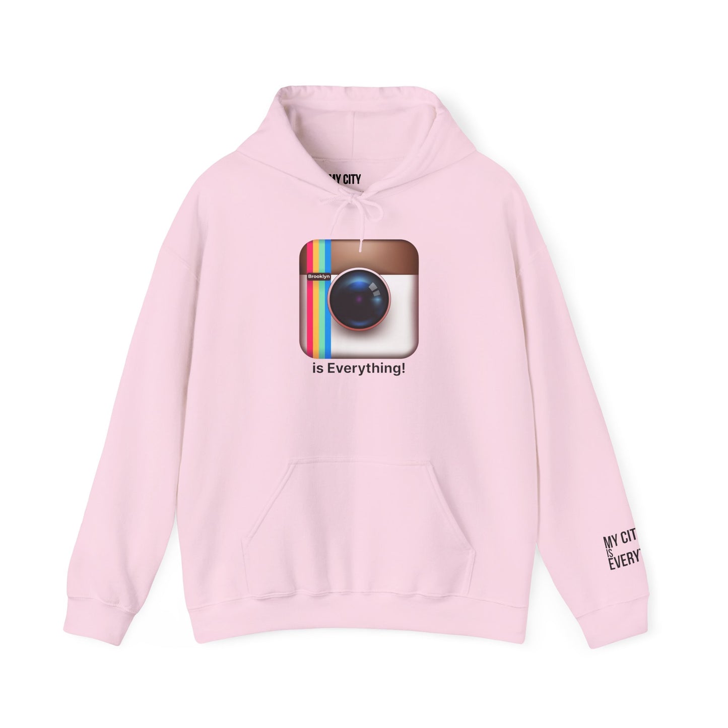 Brooklyn Is Everything! Hoodie – Vintage IG Logo Remix | My City Is Everything!