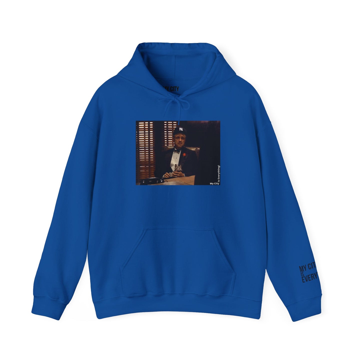The Don Hoodie – Iconic Boss in Yankees Hat | My City is Everything!