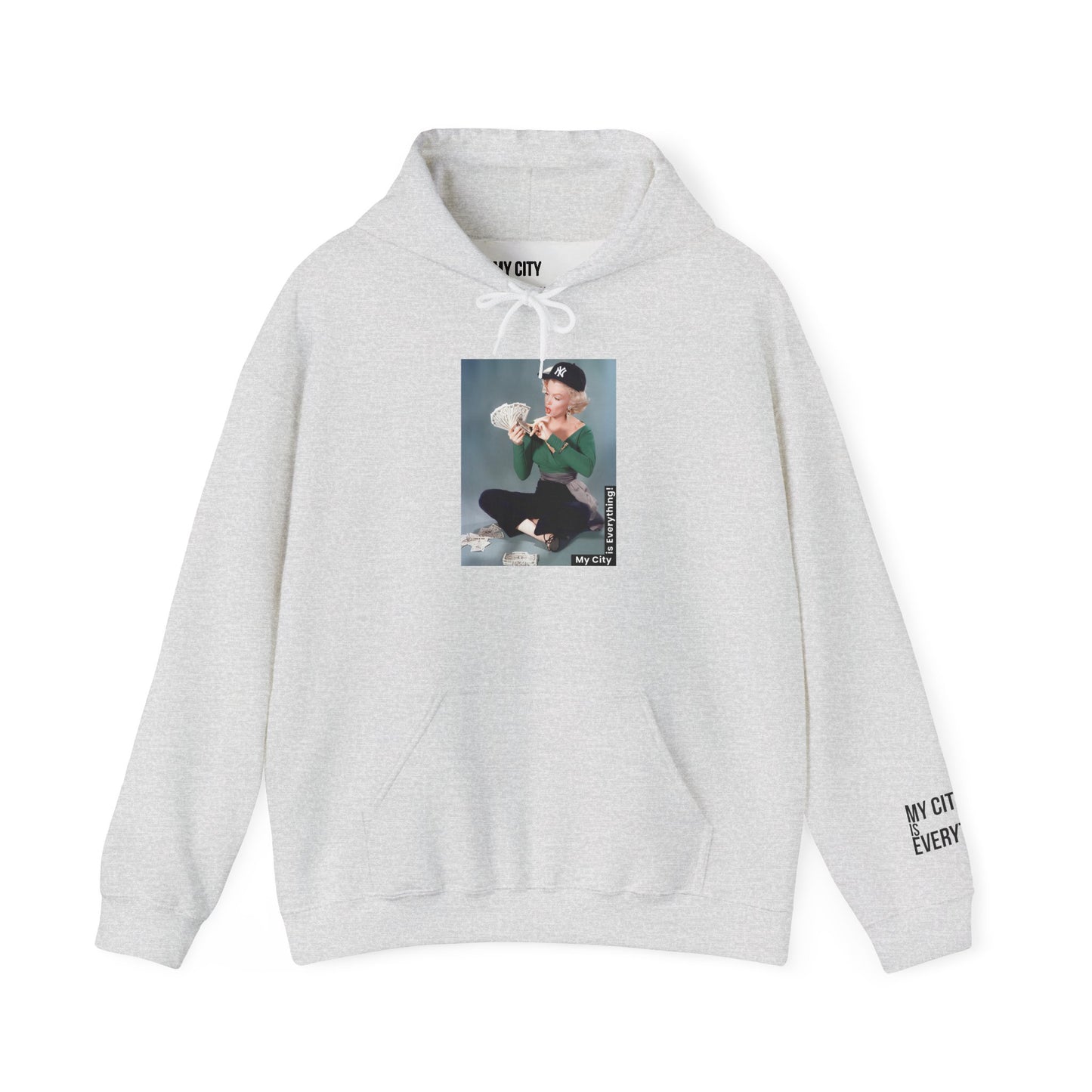 Marilyn Yankees Hoodie β Money Moves Streetwear by My City Is Everything