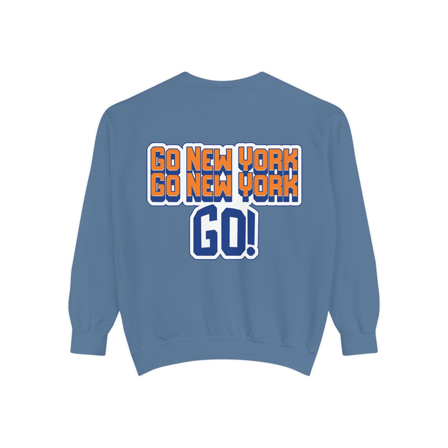 Oliver Outside Knicks Fan Crewneck – NYC Spirit in Every Stitch