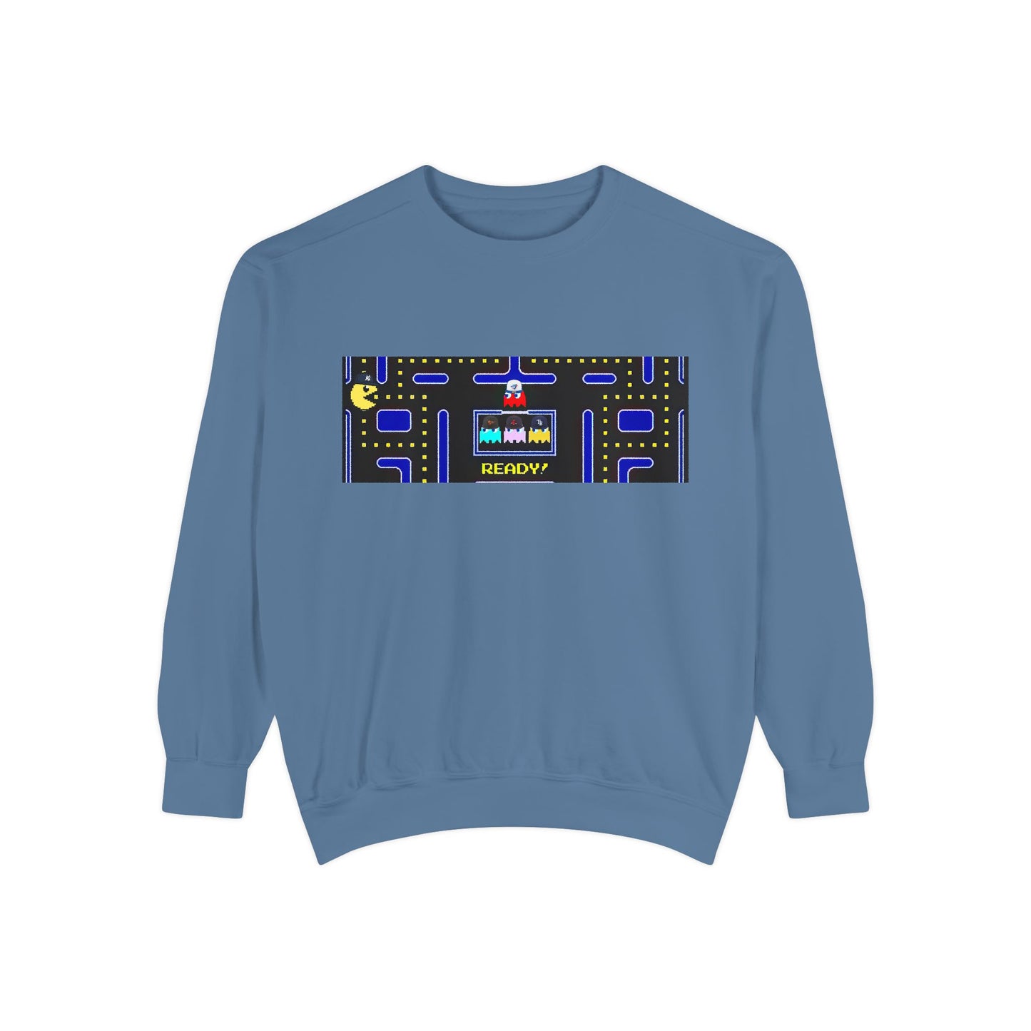 ⚾️🕹️ Retro Arcade Maze Yankee Sweatshirt – My City is Everything Crewneck