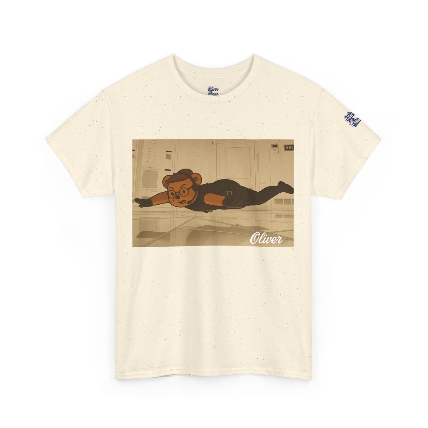 Oliver Outside Mission Impossible Parody Tee – Stealth Mode Bear