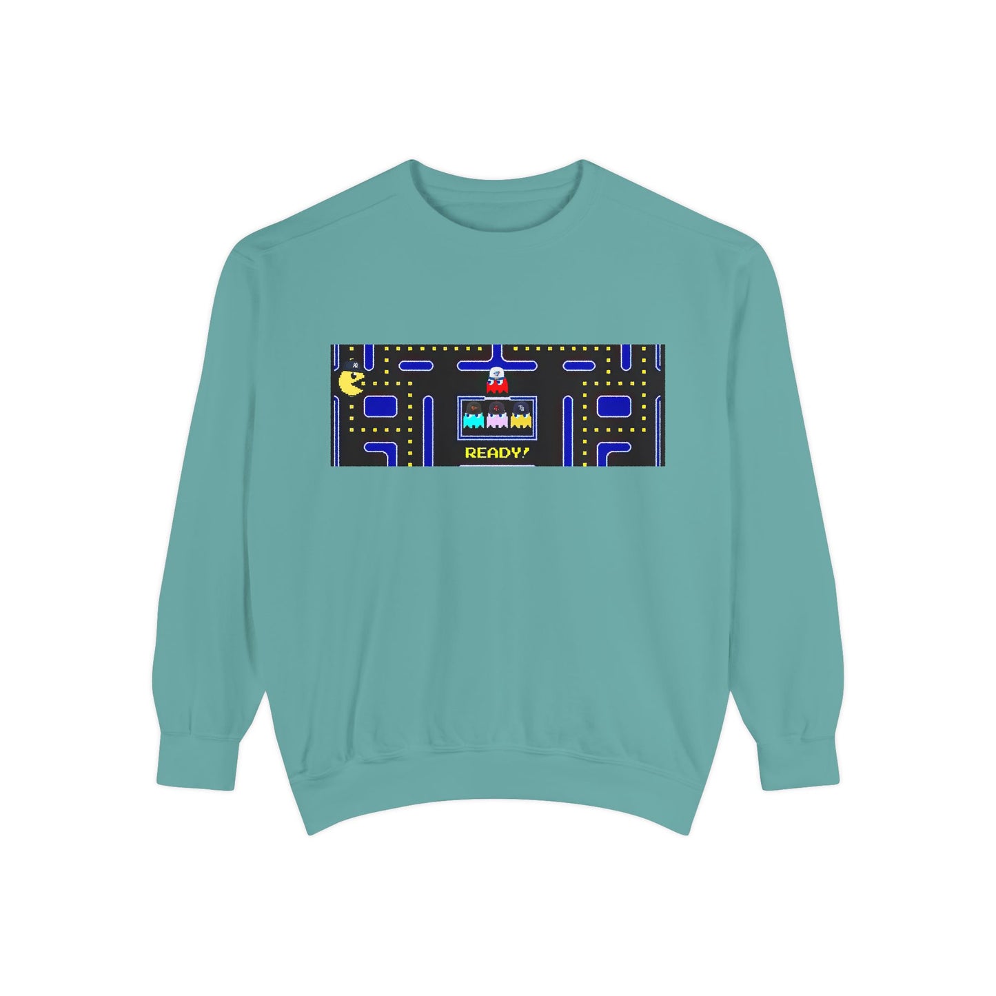 ⚾️🕹️ Retro Arcade Maze Yankee Sweatshirt – My City is Everything Crewneck