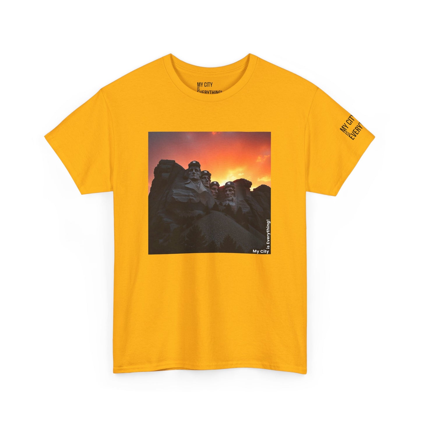 Mount Rushmore Yankees Tee | Presidential Streetwear by My City Is Everything