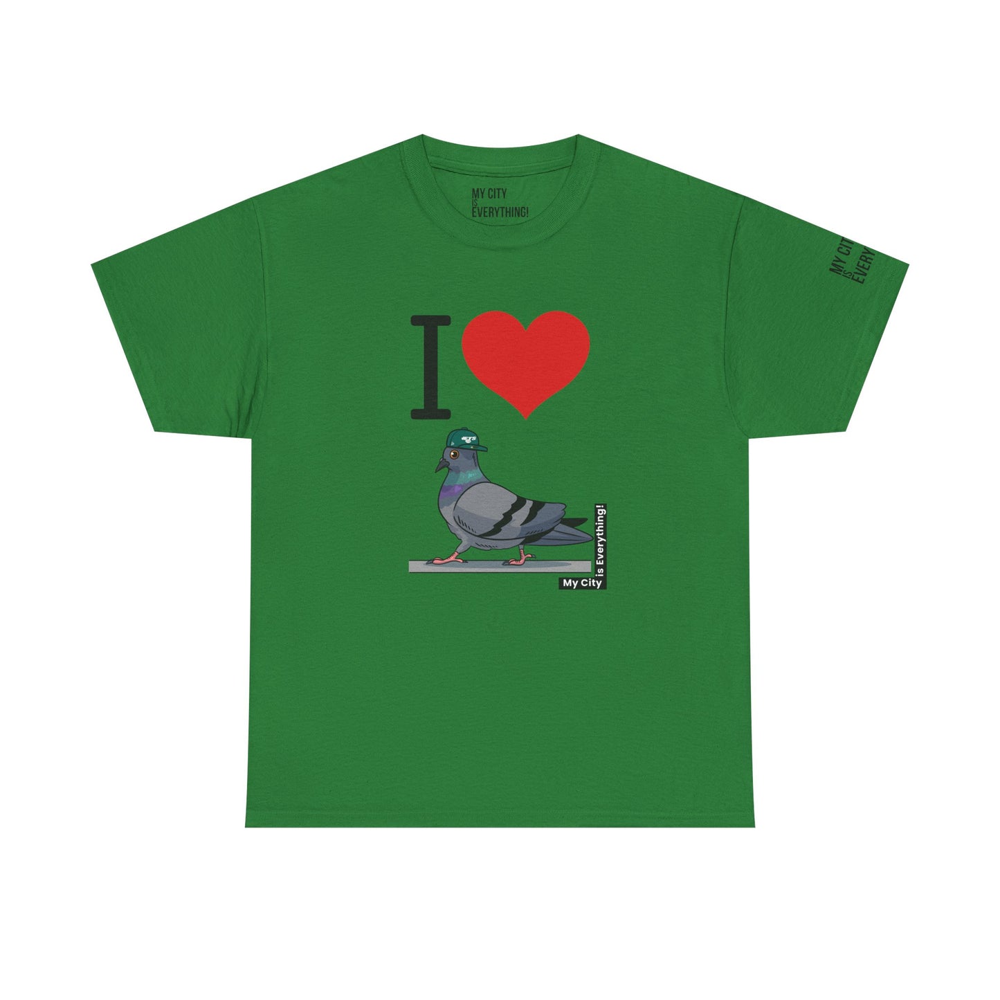 I ❤️ My City Pigeon Tee – Jets Street Bird Remix | My City Is Everything!