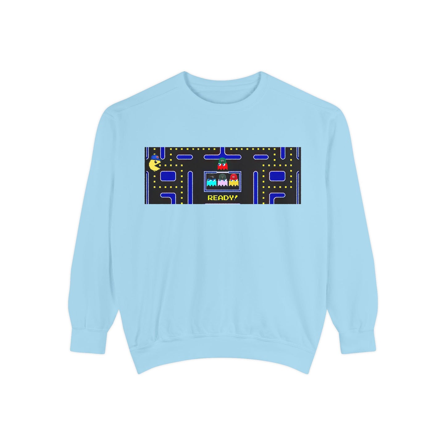 🏀🕹️ Retro Arcade Maze Knicks Sweatshirt – My City is Everything Crewneck