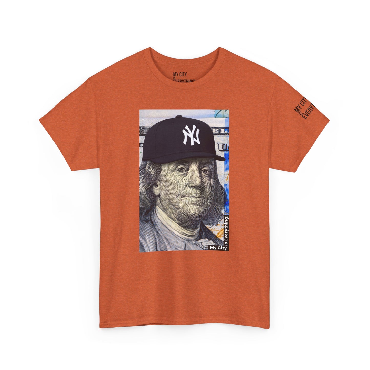 Ben Franklin Yankee Hat Tee – All About the Hundreds