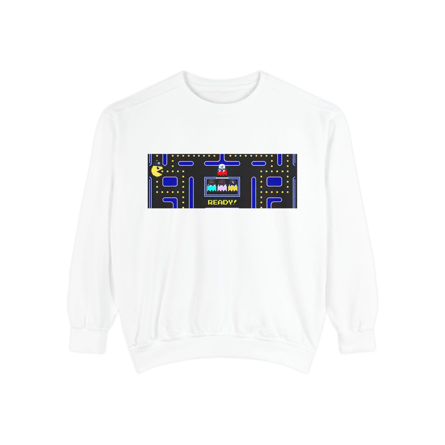 ⚾️🕹️ Retro Arcade Maze Yankee Sweatshirt – My City is Everything Crewneck