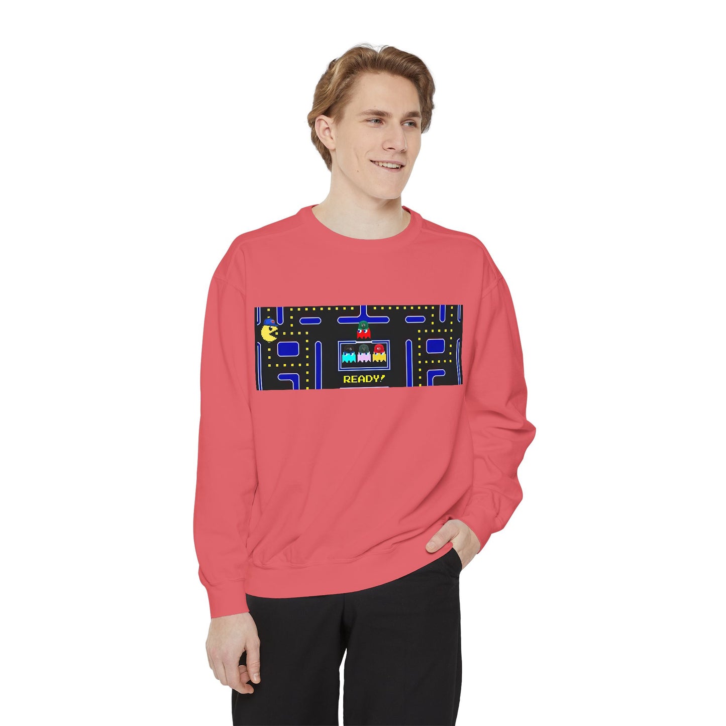 🏀🕹️ Retro Arcade Maze Knicks Sweatshirt – My City is Everything Crewneck