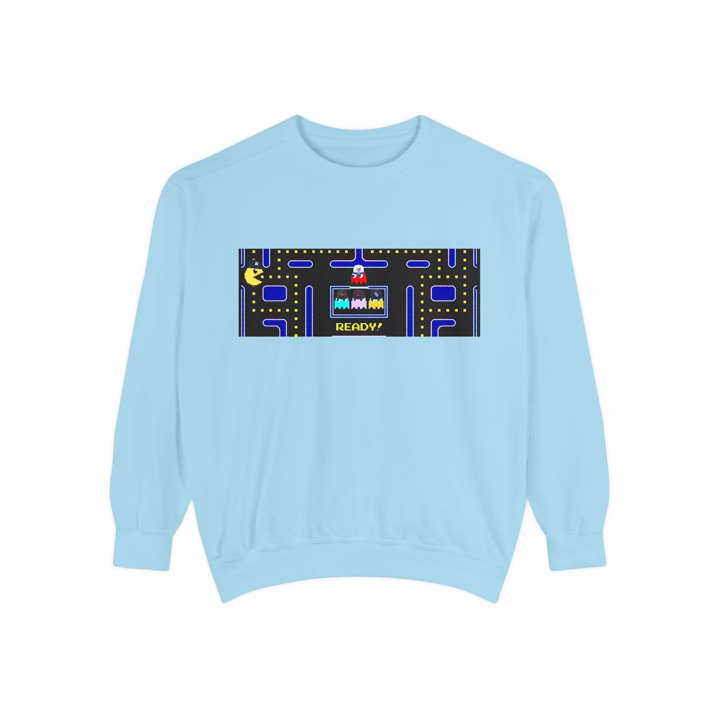 ⚾️🕹️ Retro Arcade Maze Yankee Sweatshirt – My City is Everything Crewneck