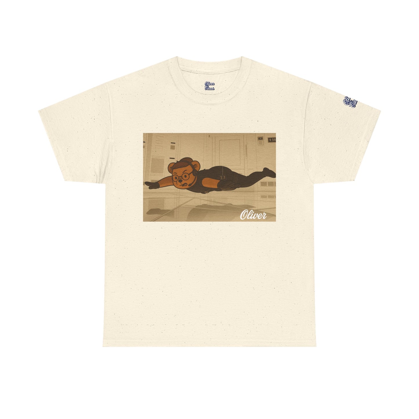 Oliver Outside Mission Impossible Parody Tee – Stealth Mode Bear